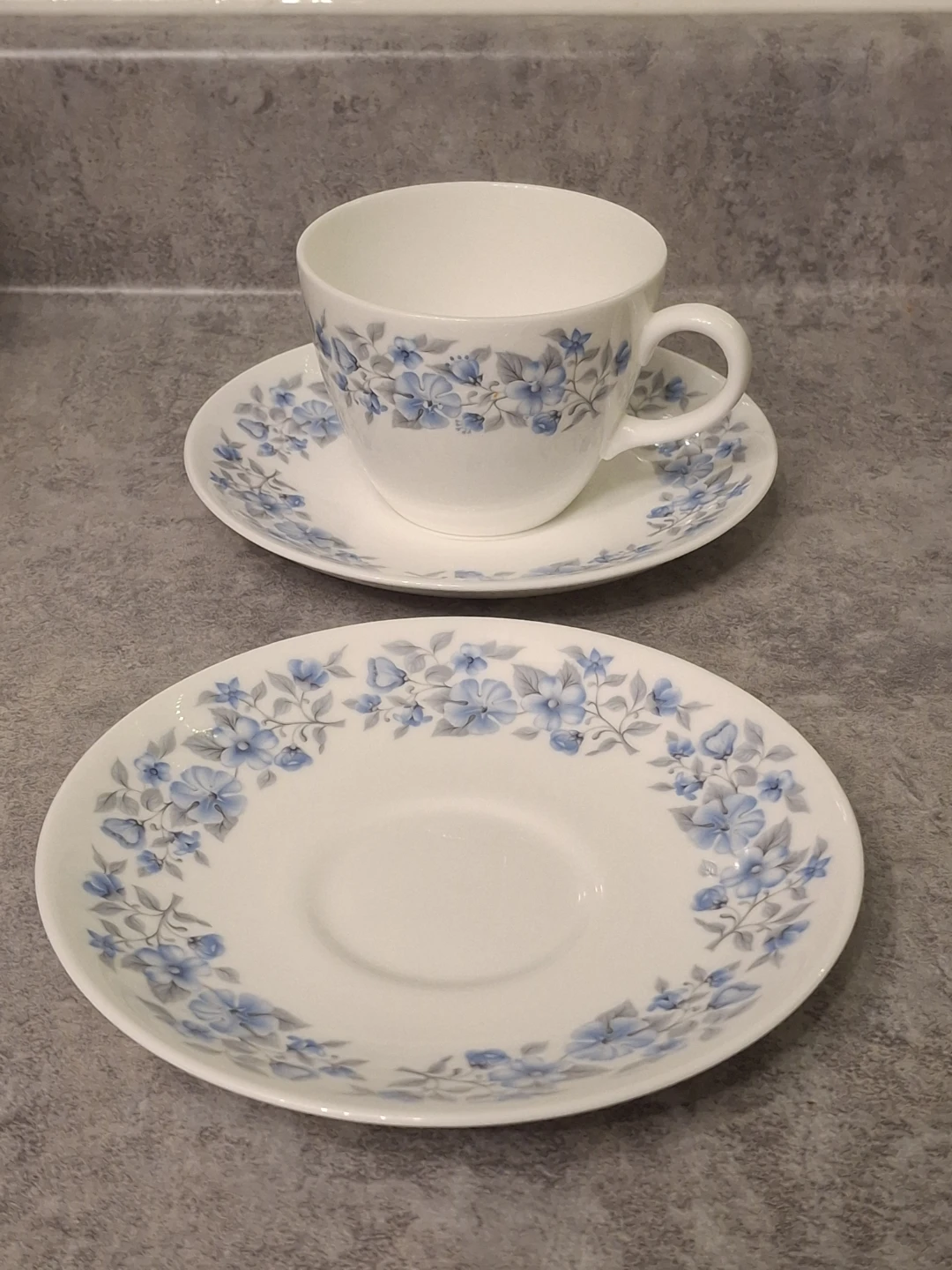 Wedgwood Petra Bone China Tea / Coffee cup and Saucer - photo 5