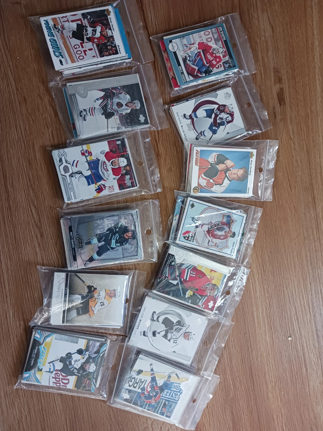 Assorted NHL Hockey Card Collection