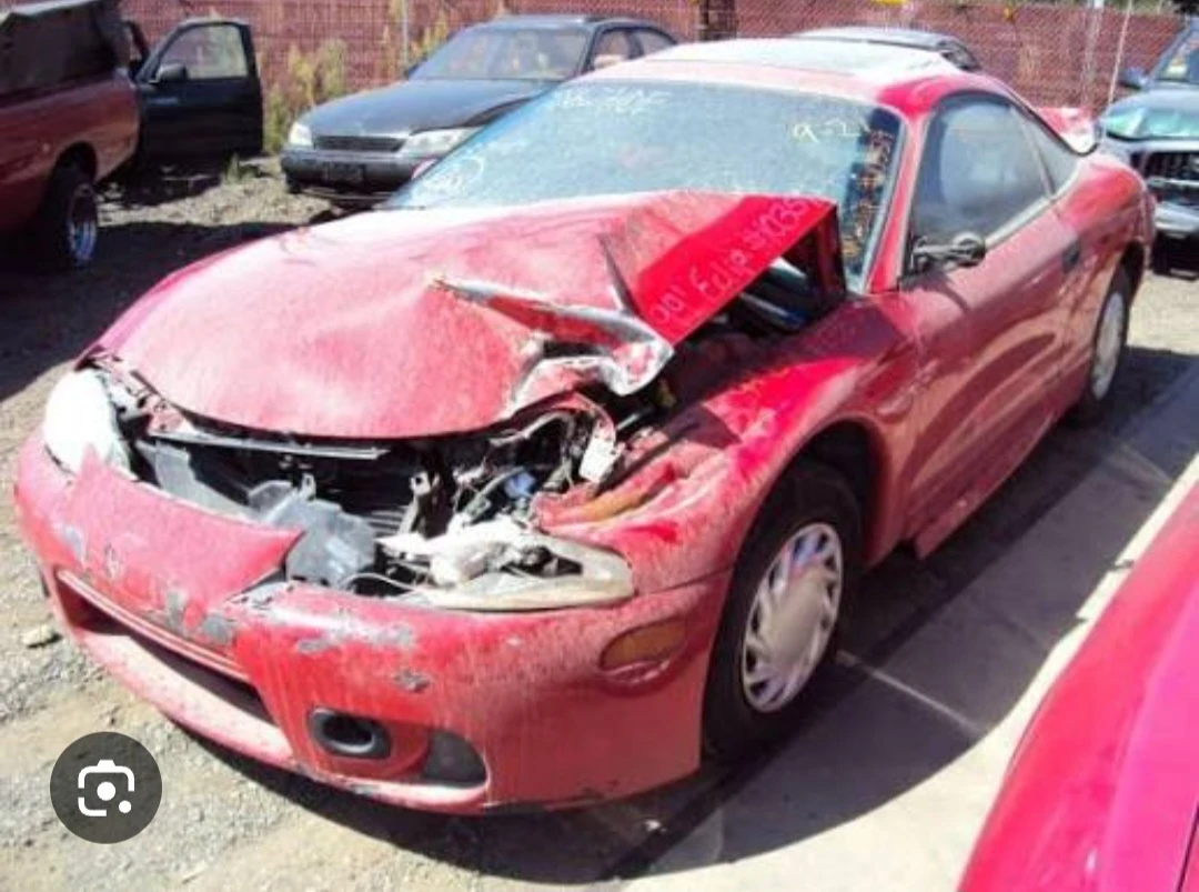 1999 Mitsubishi Eclipse Red