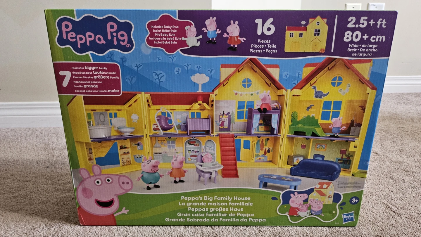 Peppa Pig's Big Family House Playset - photo 3