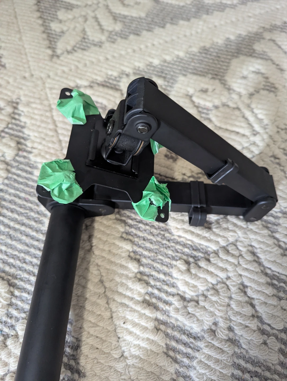 Black Monitor Desk Mount Arm - photo 4