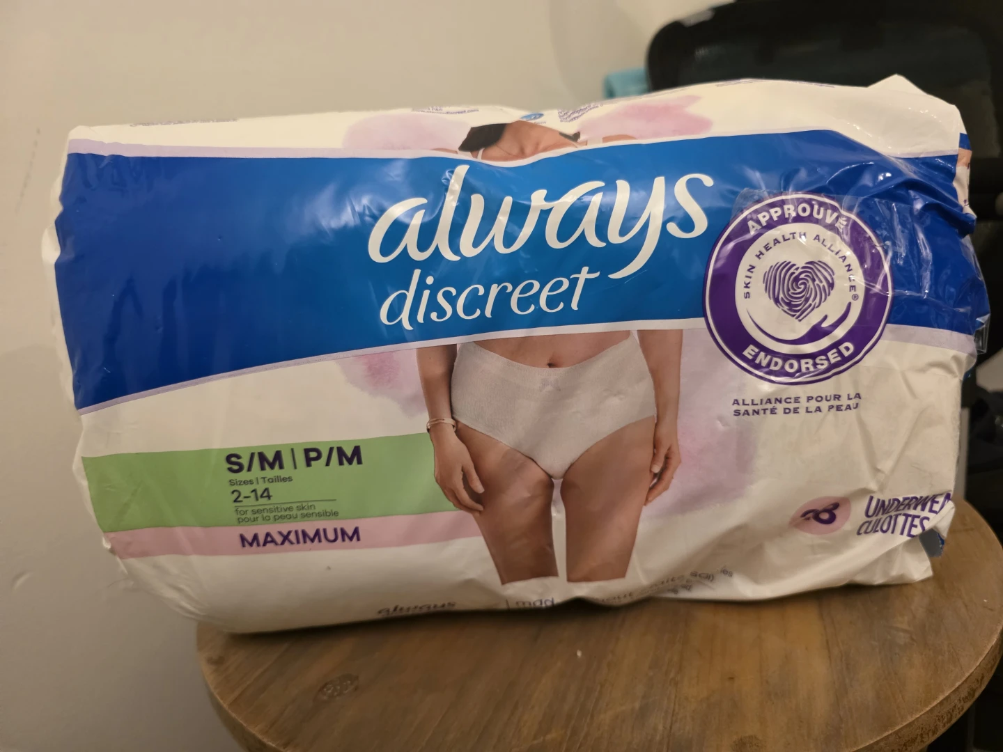 Always Discreet Incontinence Underwear S/M