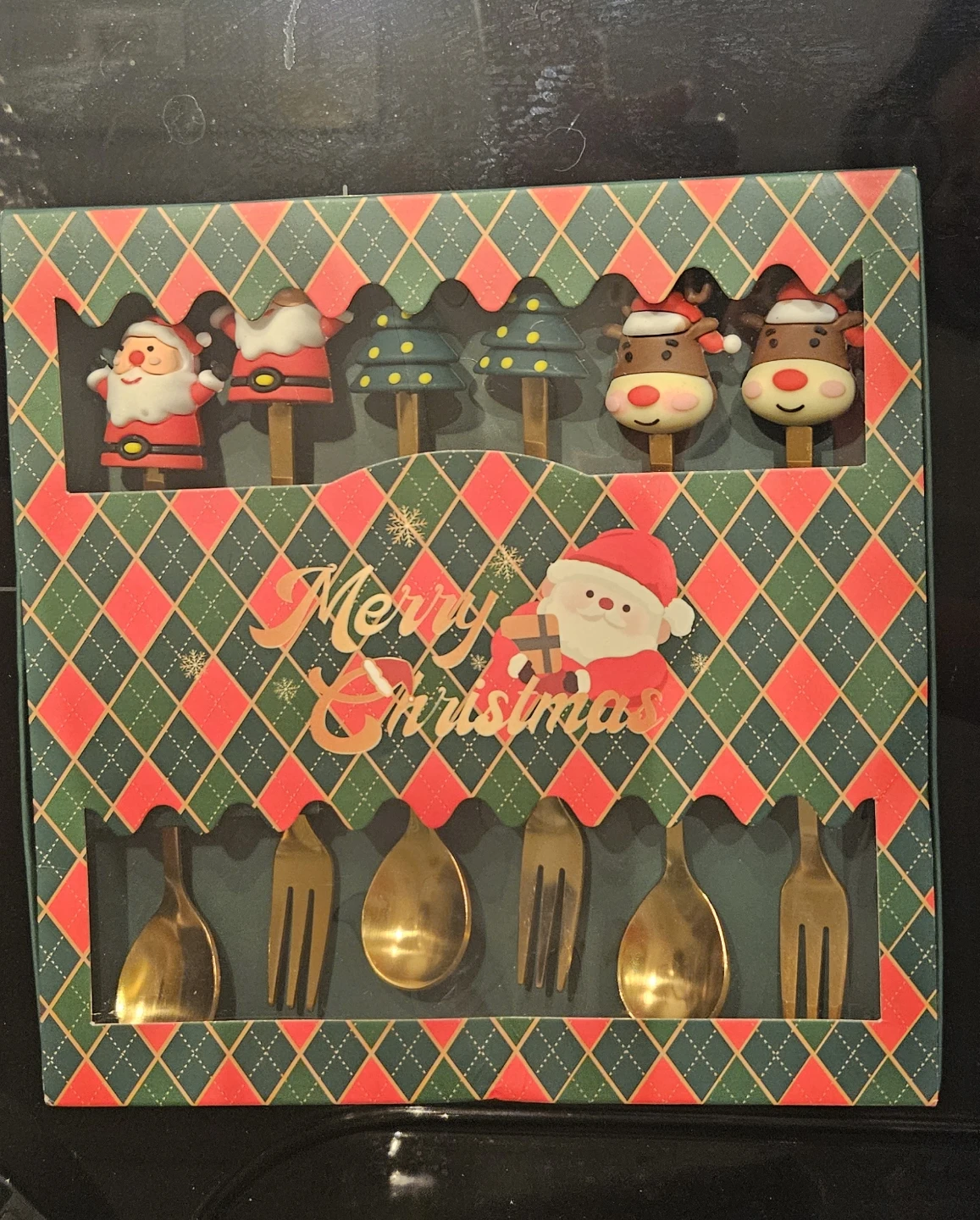 Christmas Themed Cutlery Set