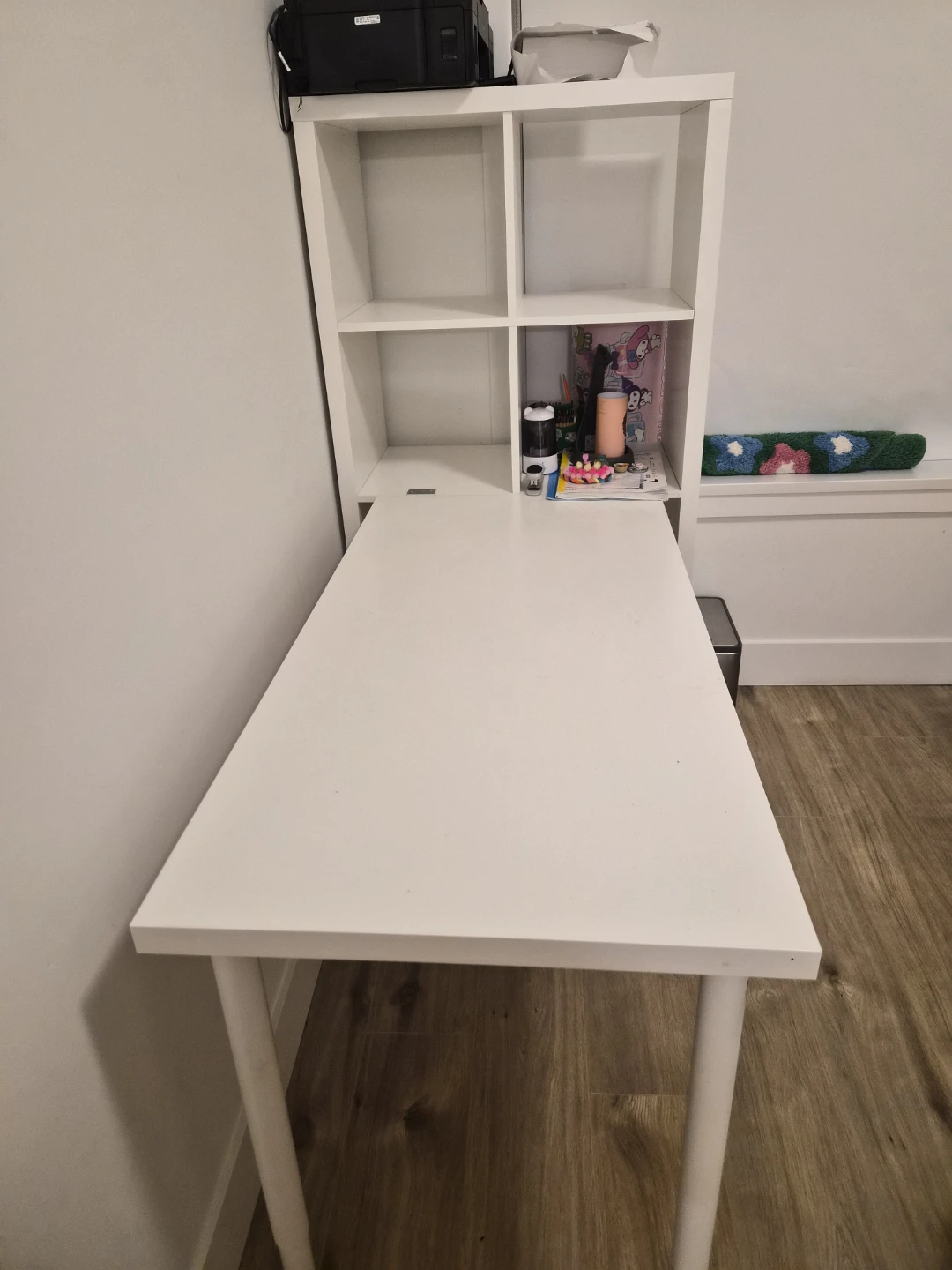IKEA KALLAX / LAGKAPTEN white desk combination - photo 2