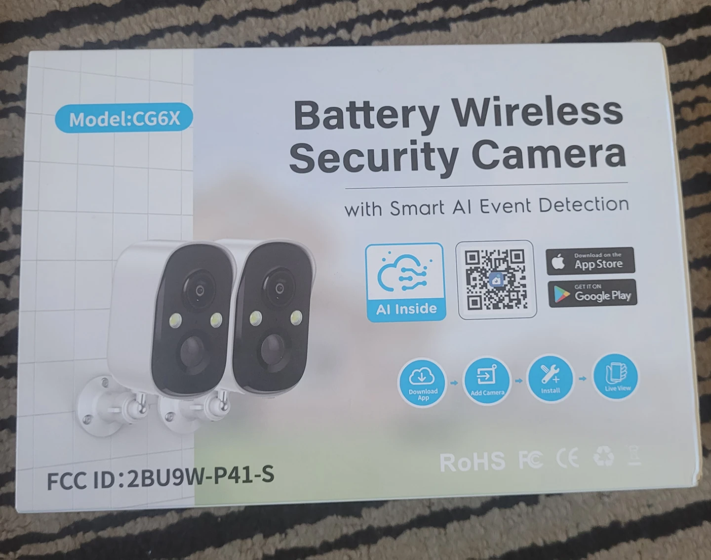 Nikoglly 4MP Wireless Outdoor Security Cameras: - photo 2