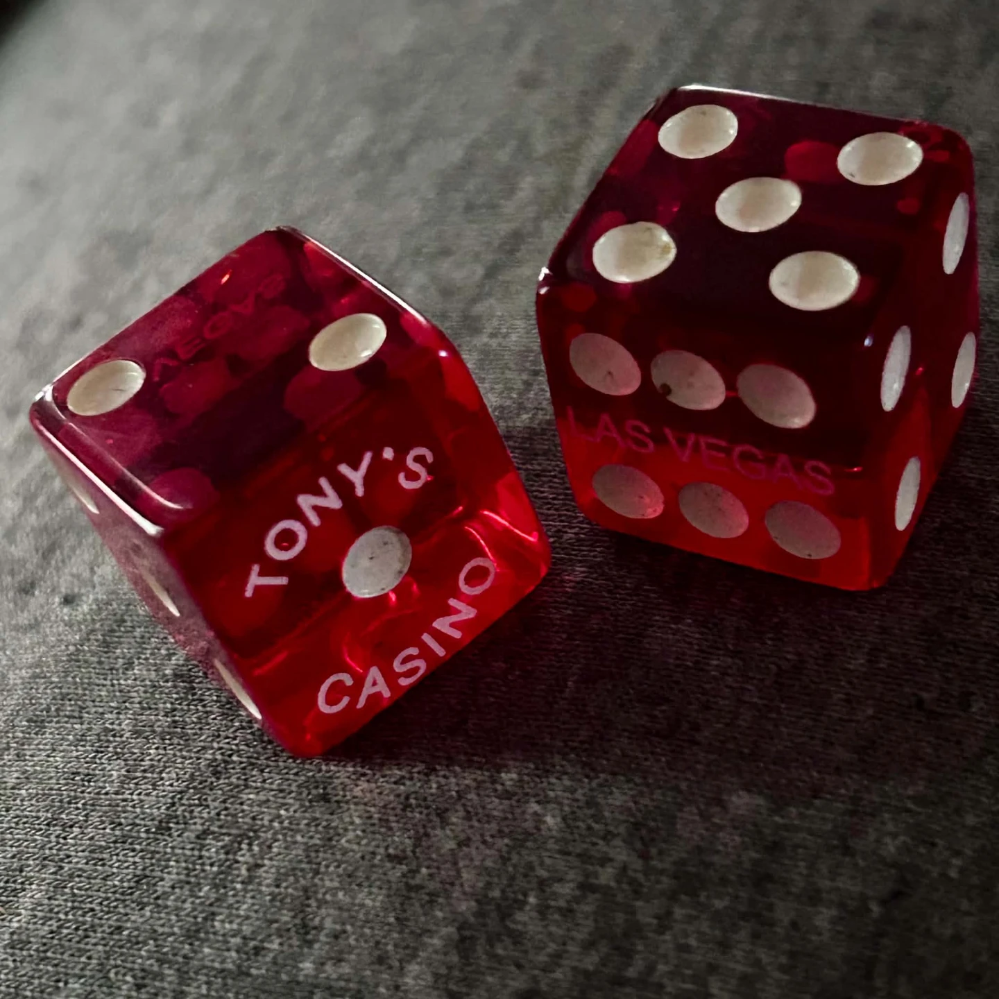 Tony's Casino Las Vegas Dice