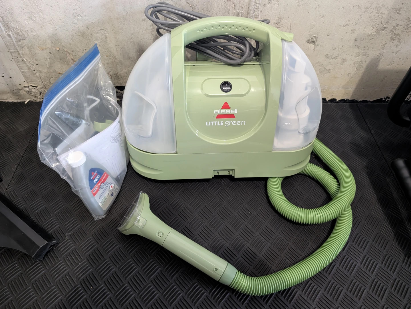 New Bissell Little Green Portable Carpet & Upholstery Cleaner