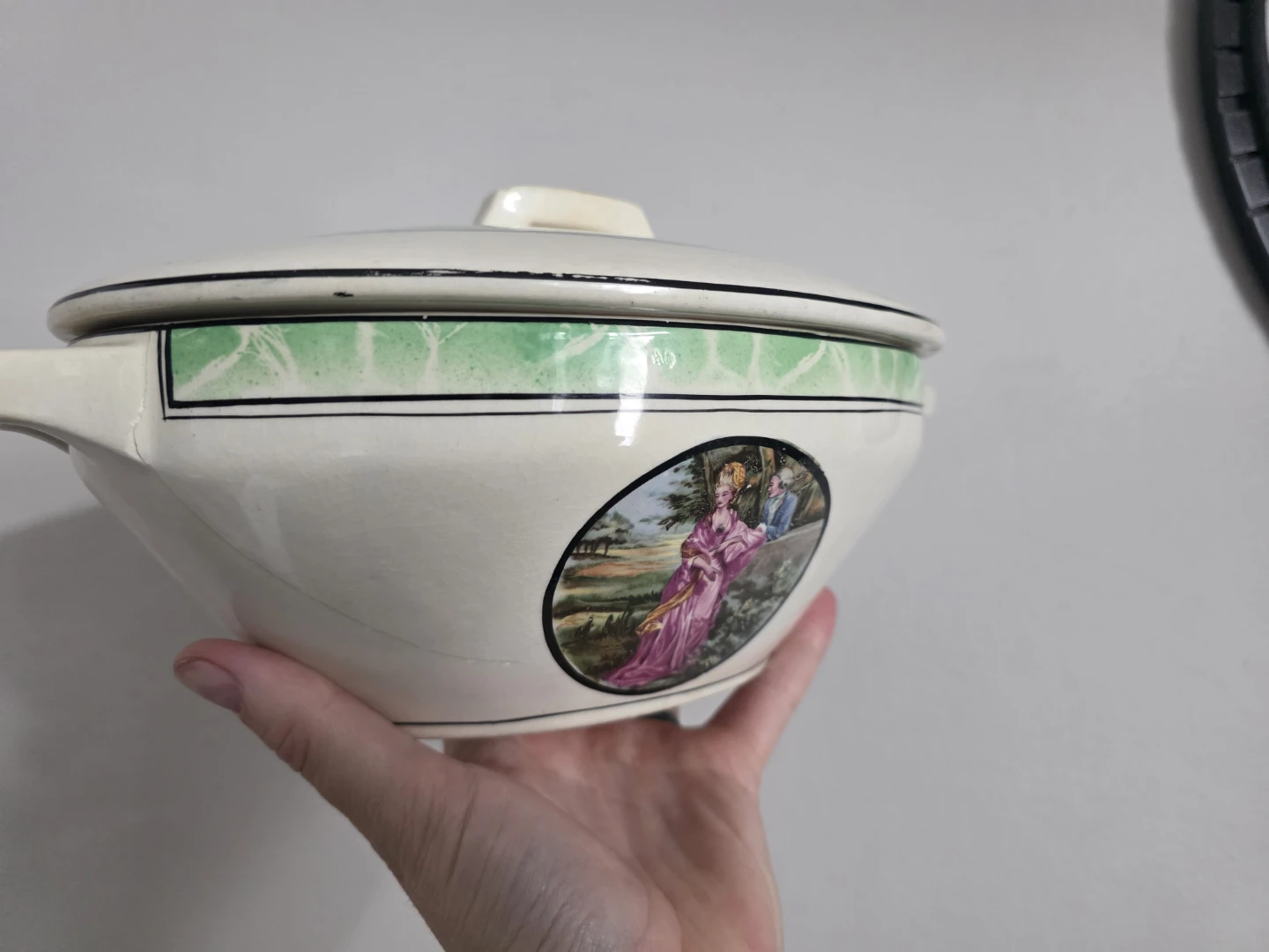 Vintage Ceramic Tureen with Lid - photo 3