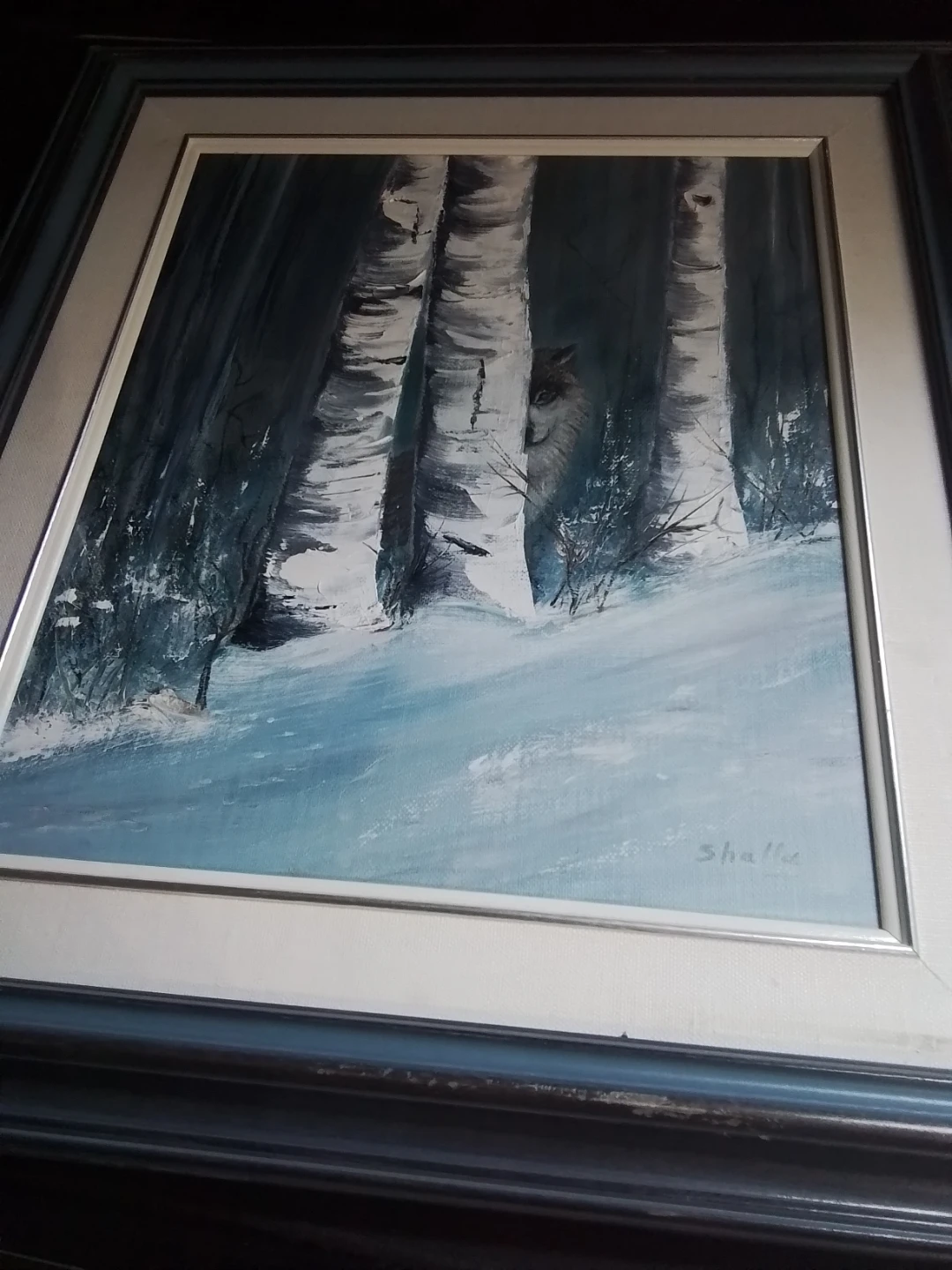 Wildlife Oil Painting by Shalla Murphy - photo 5