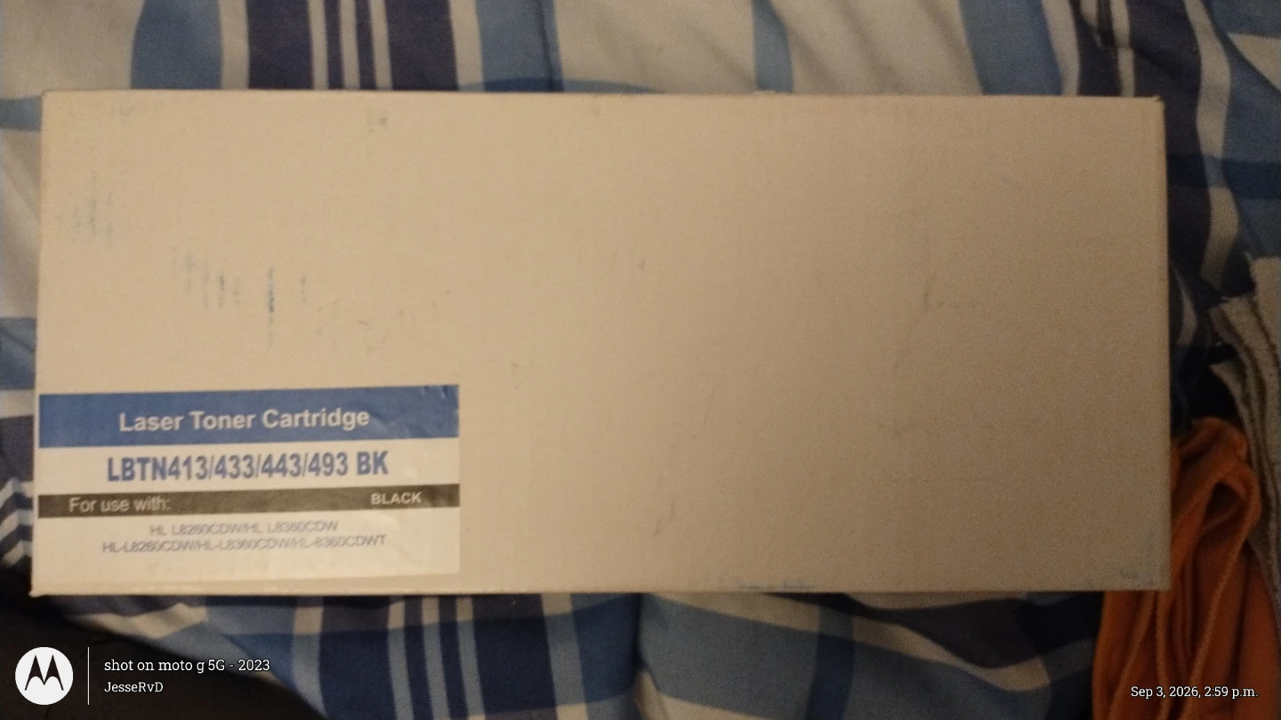 Laser Toner Cartridge LBTN413/433/443/493 BK
