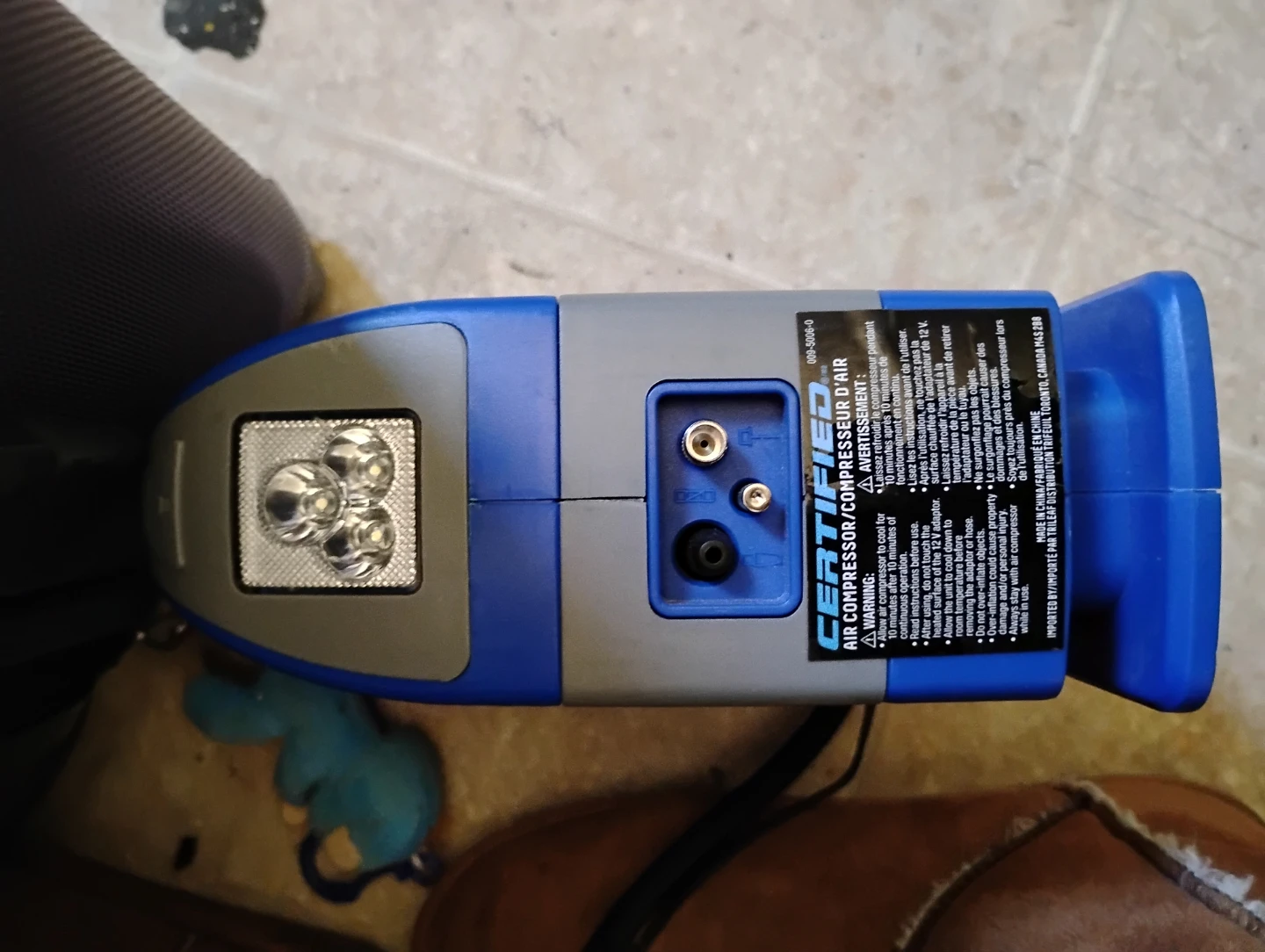 Certified 12V Portable Air Compressor - photo 3