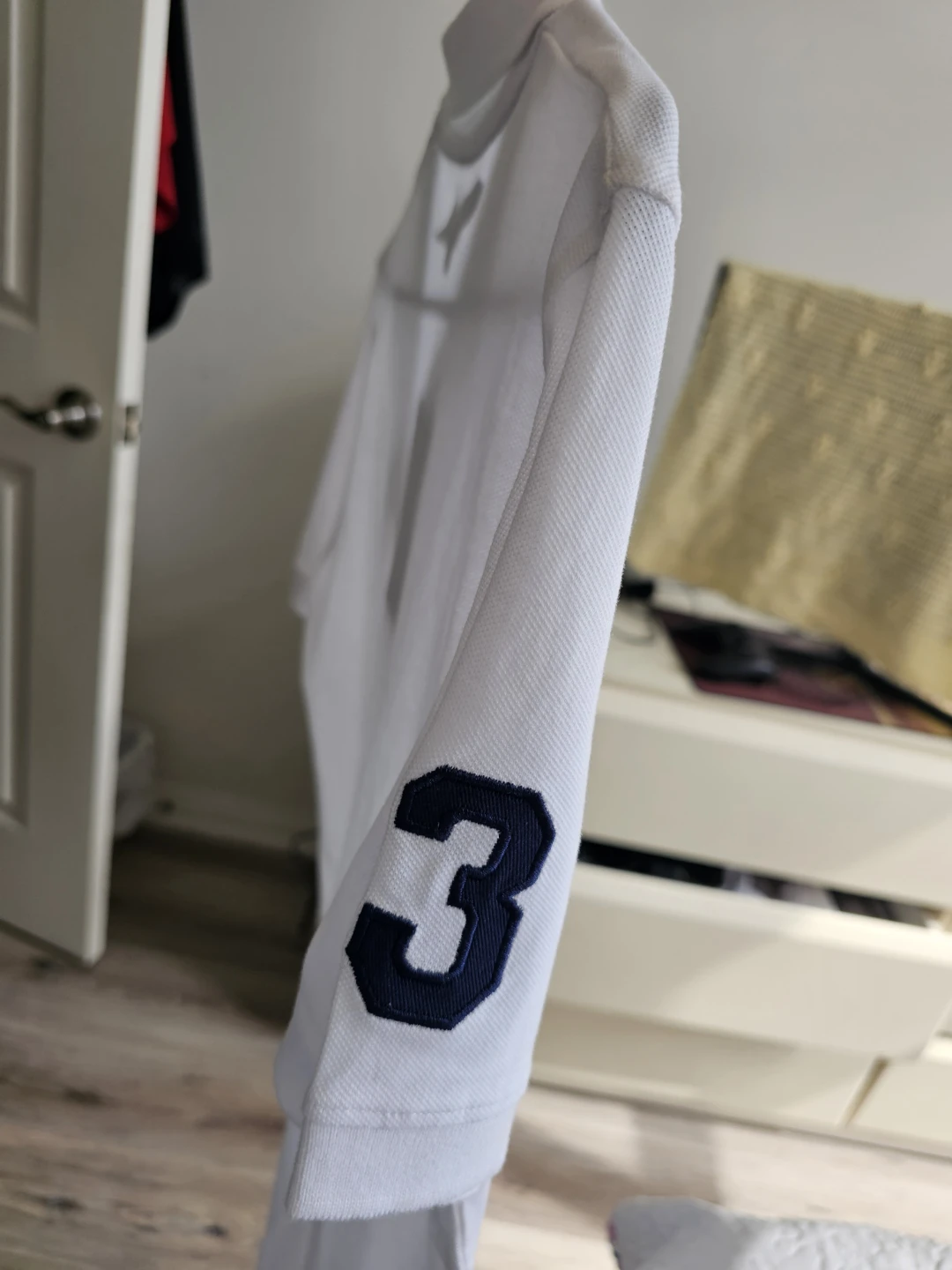 New U.S. Polo Assn. White Polo Shirt - Medium - photo 4