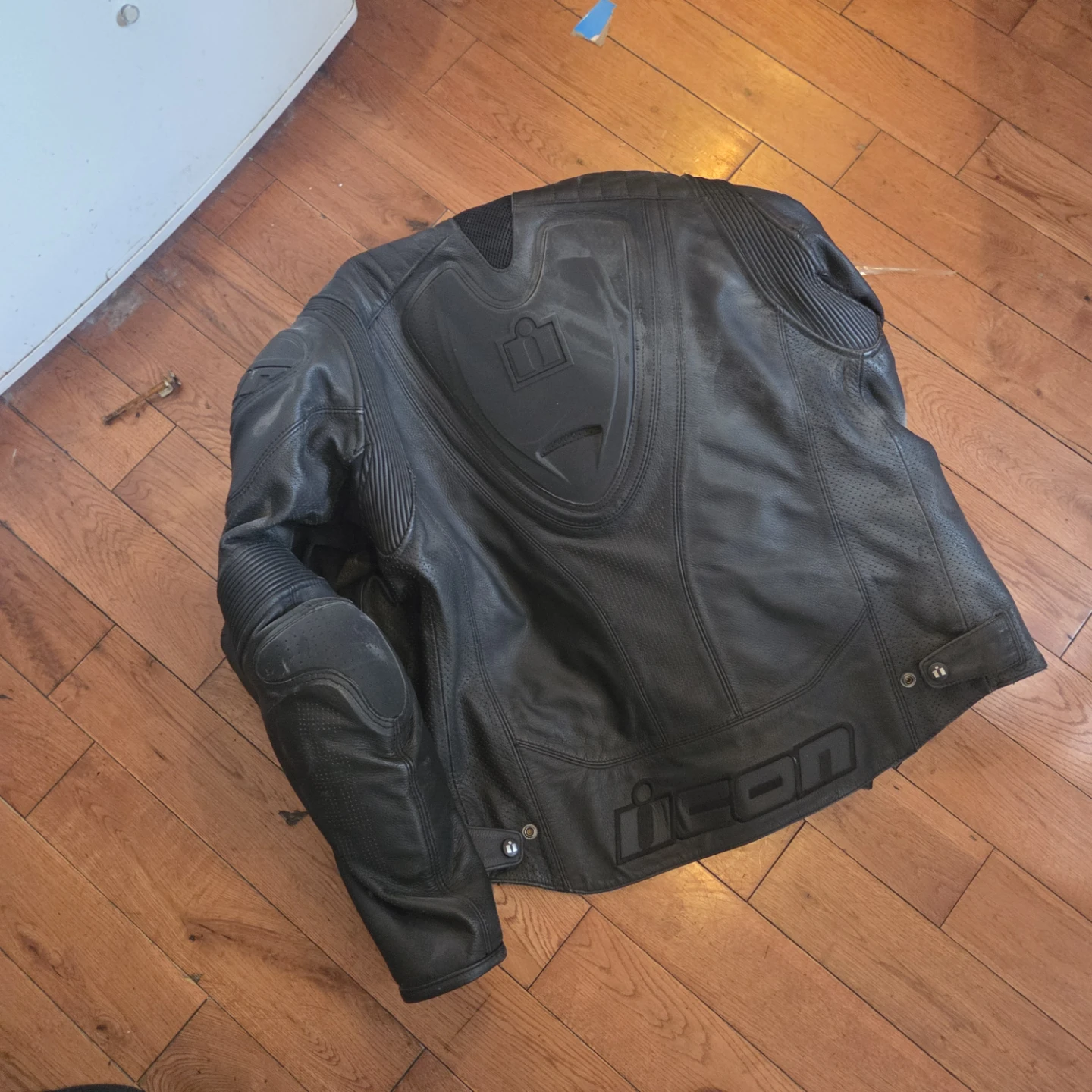 Icon Overlord Leather Motorcycle Jacket