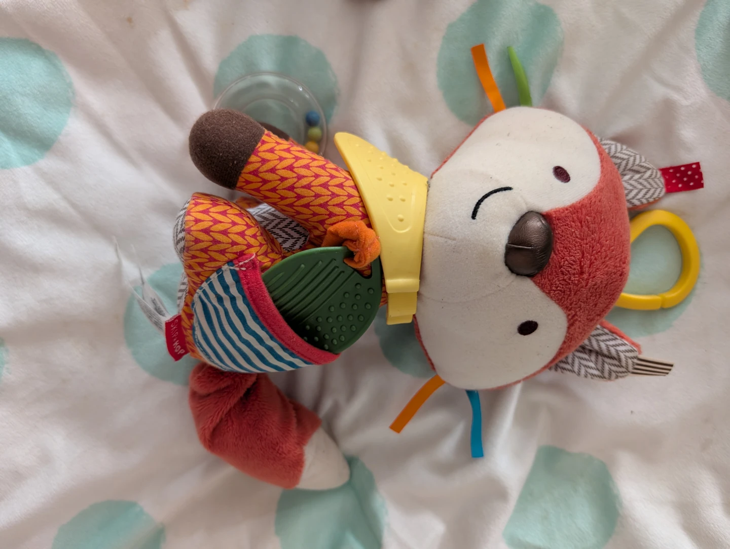 Set of 3 Plush Soother Toys
