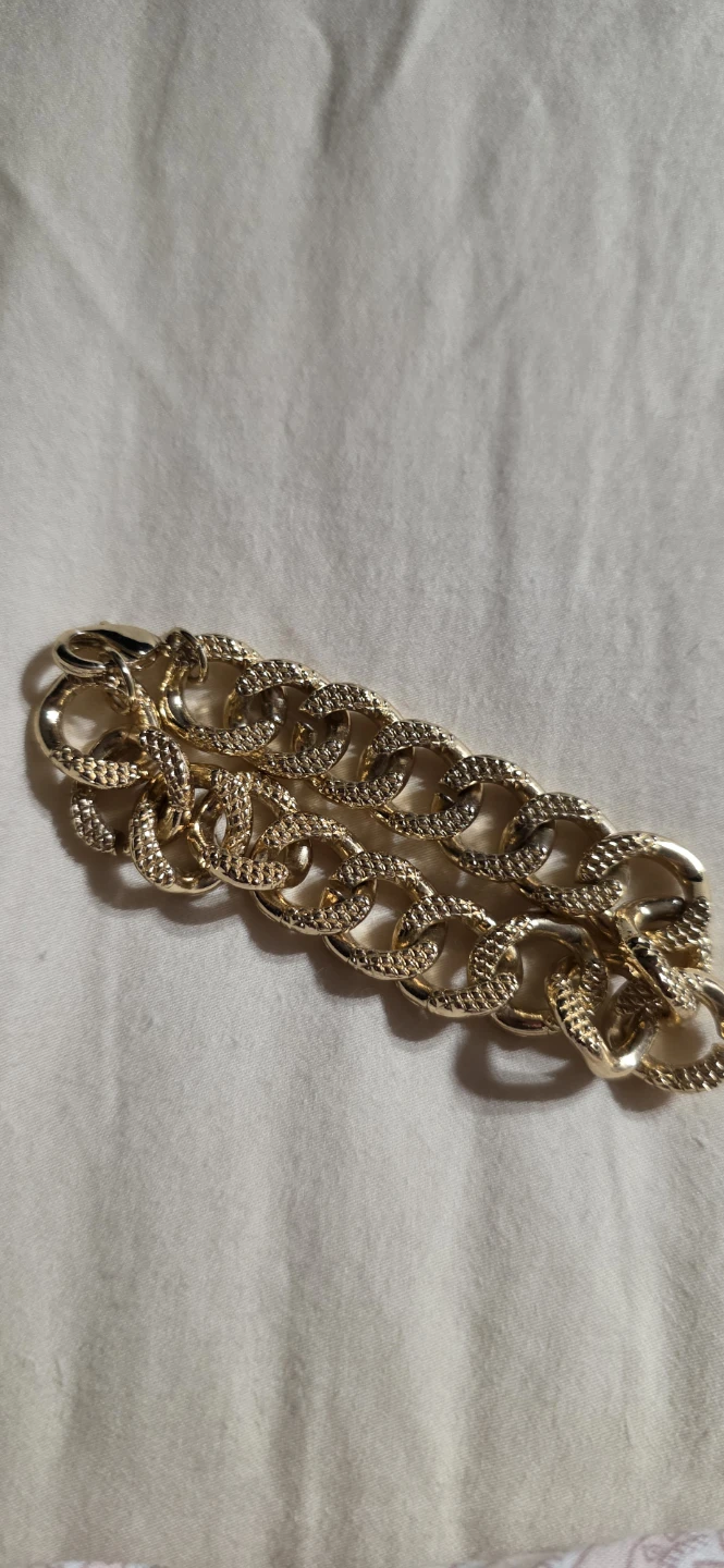 Gold like Chain Bracelet