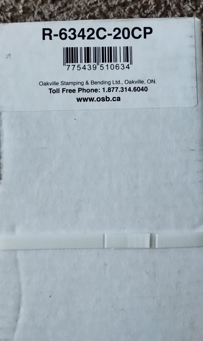 OS&B ABS Bath Tub Drain R-6342C-20CP - photo 4