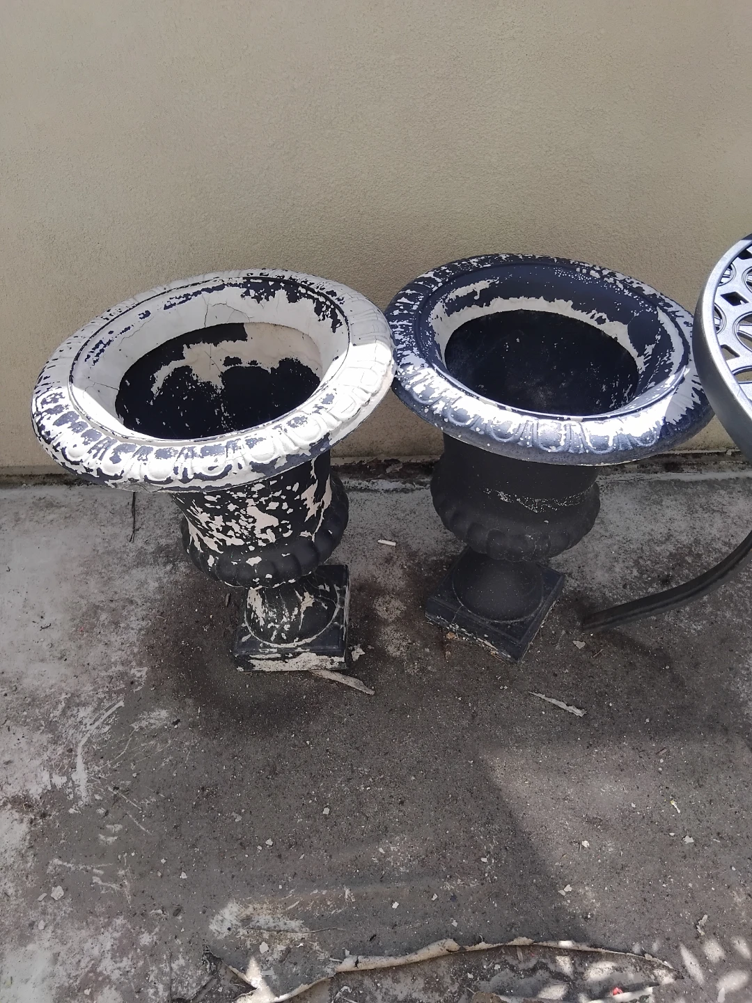 Pair of Decorative Urn Planters