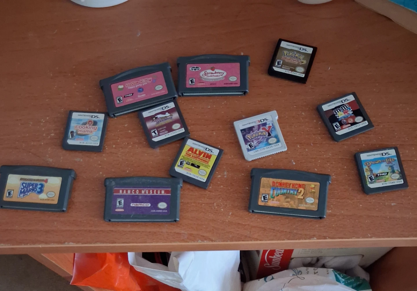 Collection of Nintendo DS and 3DS Games (No Game Cases)