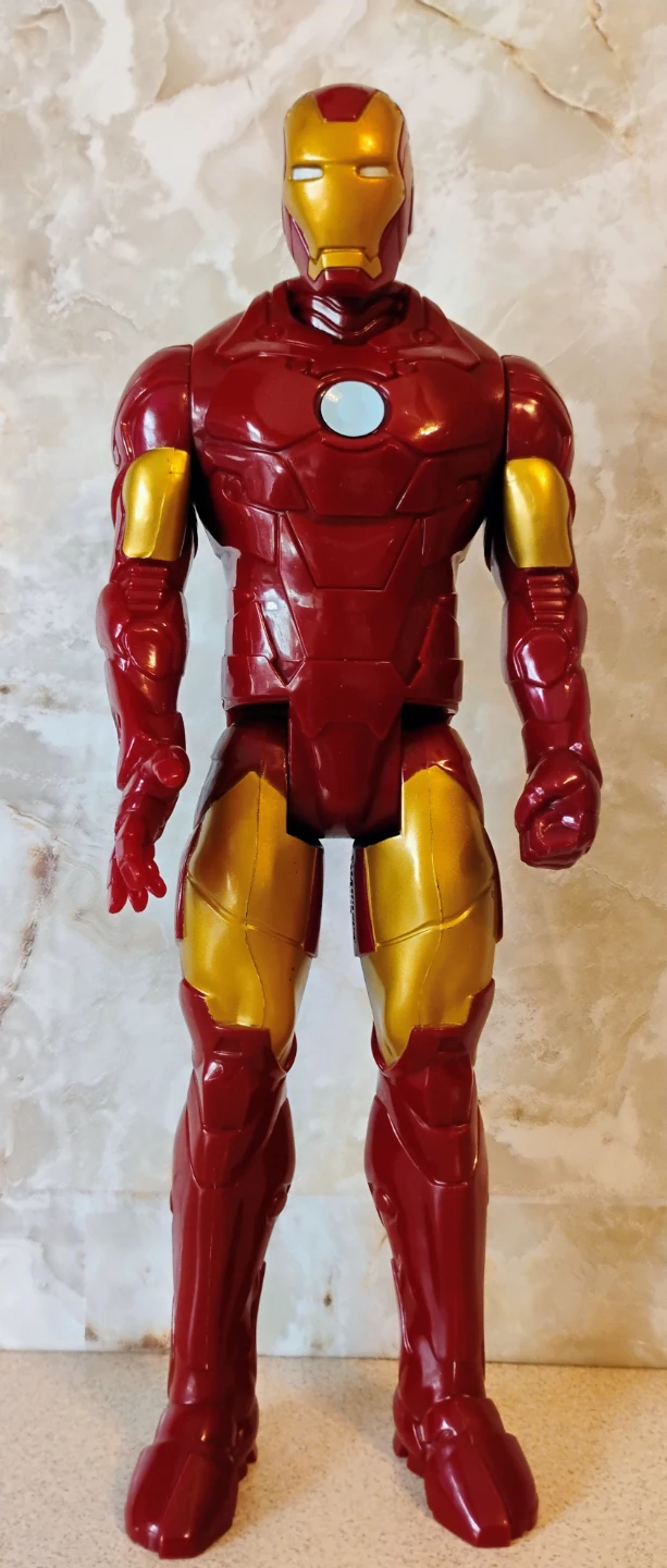 2 - MARVEL IRON MAN POSEABLE TOY ACTION FIGURES - photo 2