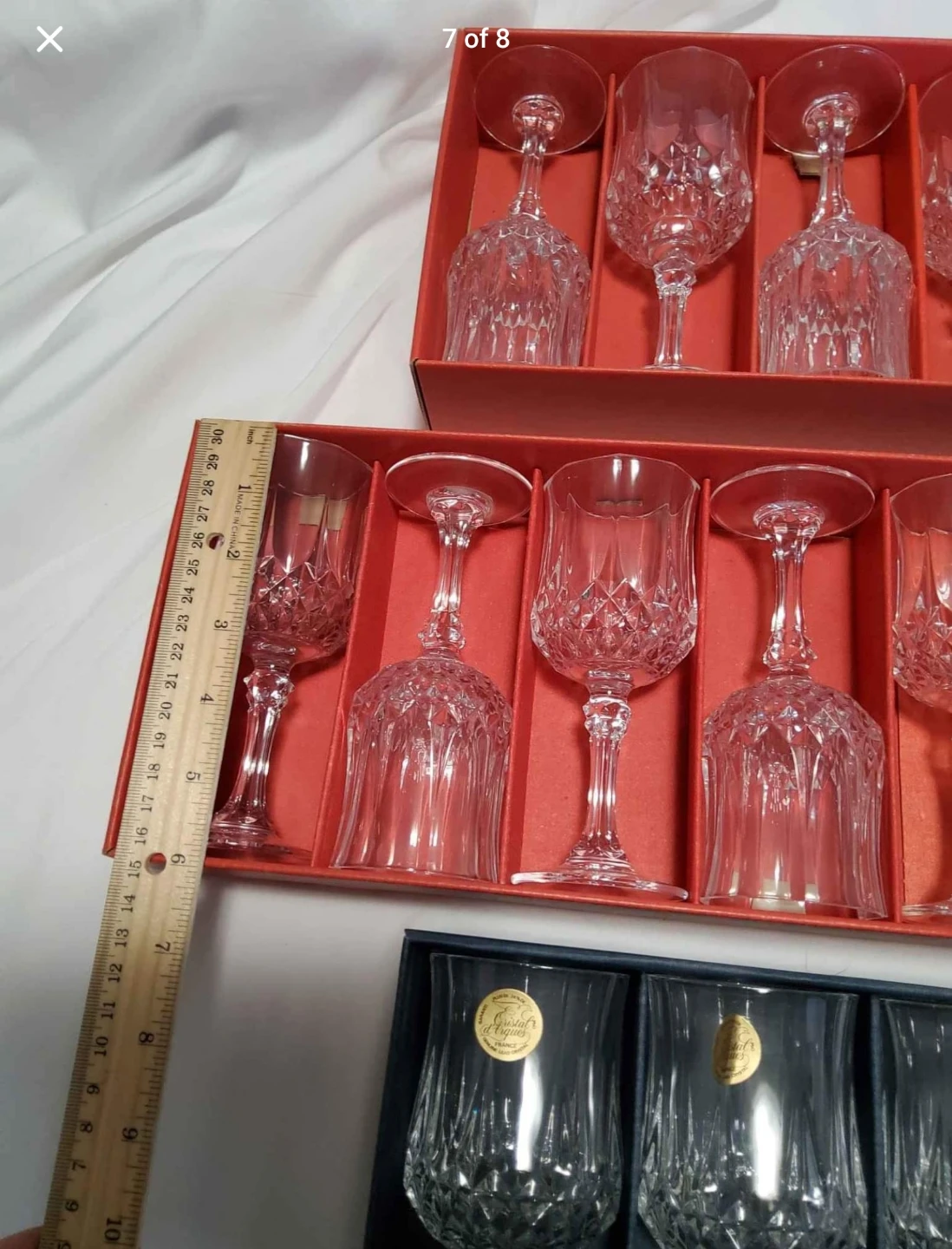 Cristal d'Arques Longchamp Wine Glasses price for each box - photo 5