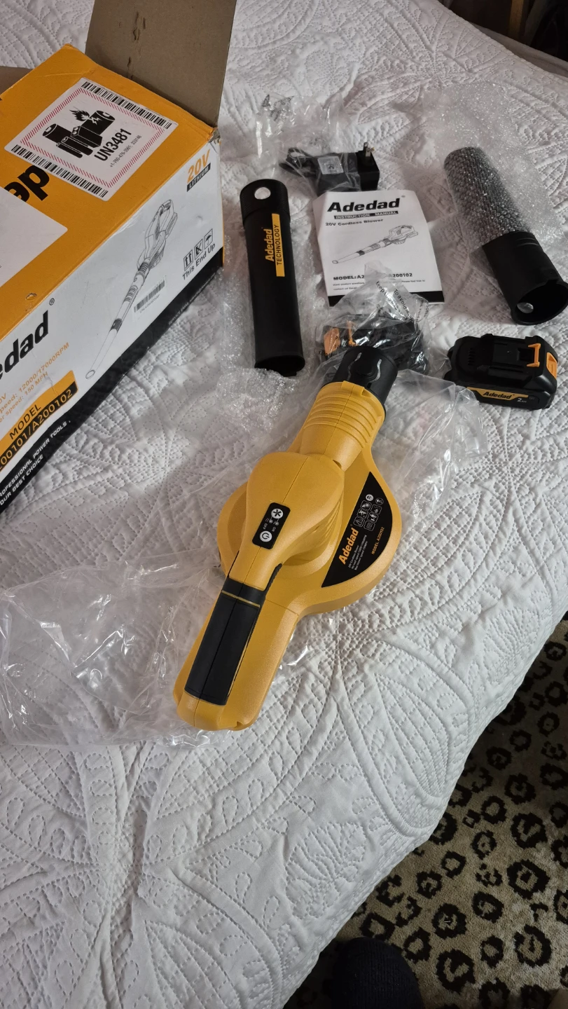 Adedad 20V 150MPH Blower strong - photo 2