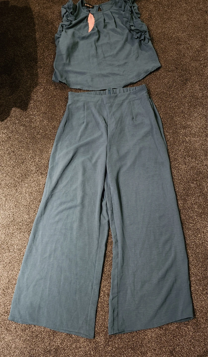 Roylamp Two-Piece Teal Set - Size M - photo 2