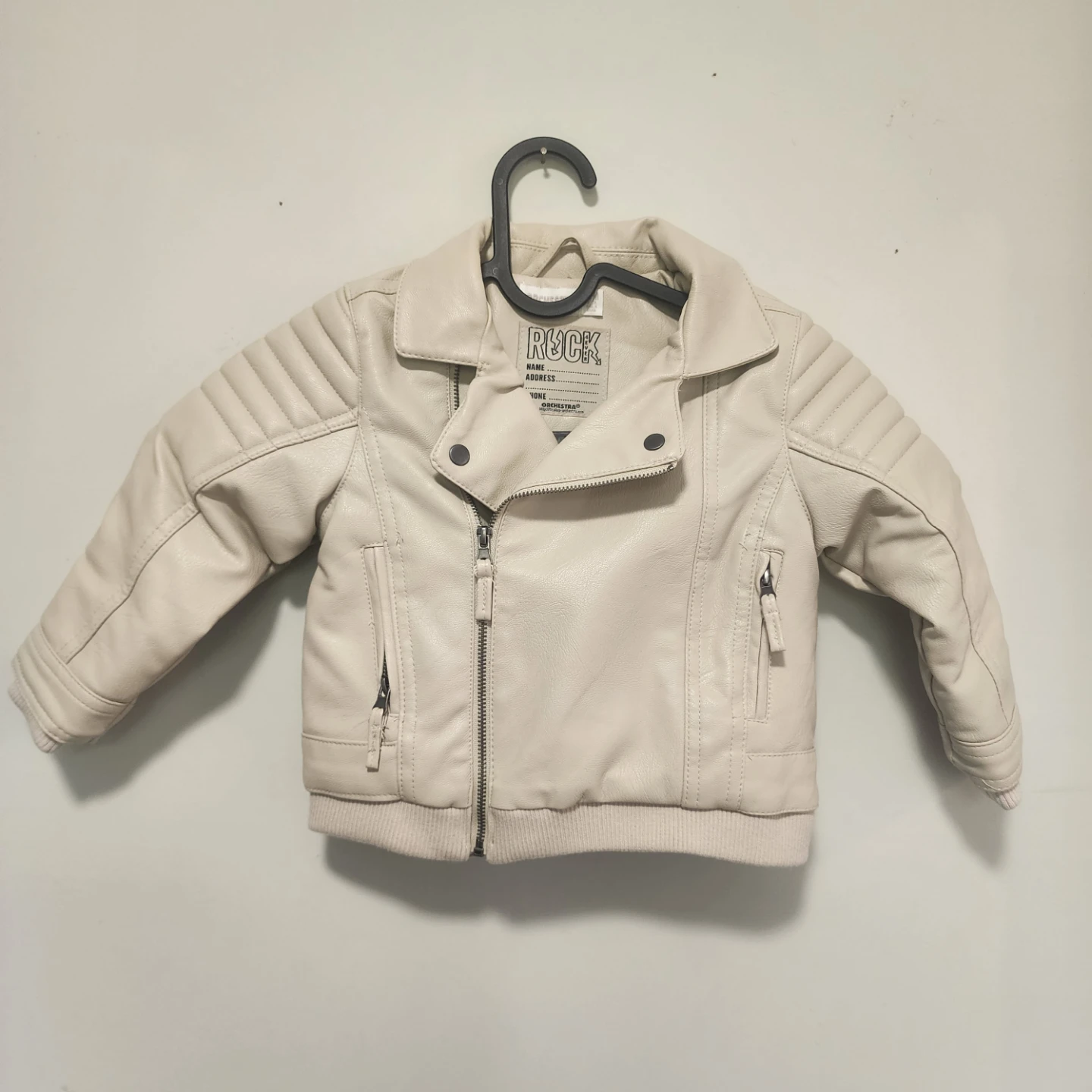 Orchestra Ruck Faux Leather Jacket