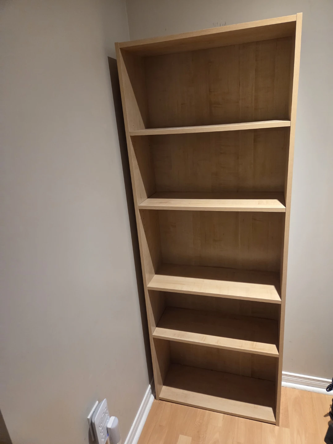 ITWO Ikea Billy Light Wood Bookcases