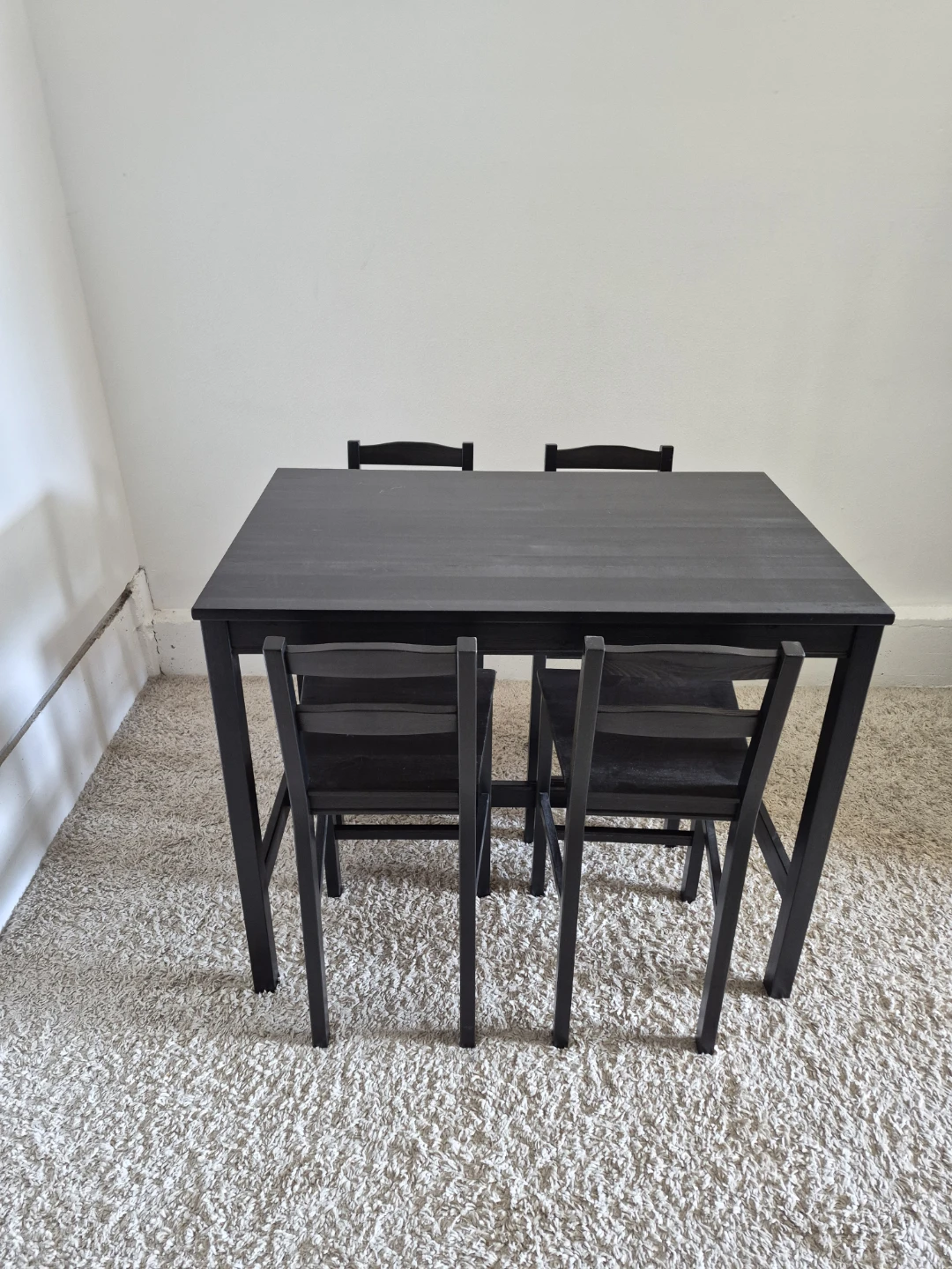 Ikea Jokkmokk Dining Table with Matching 4 Chairs - photo 2