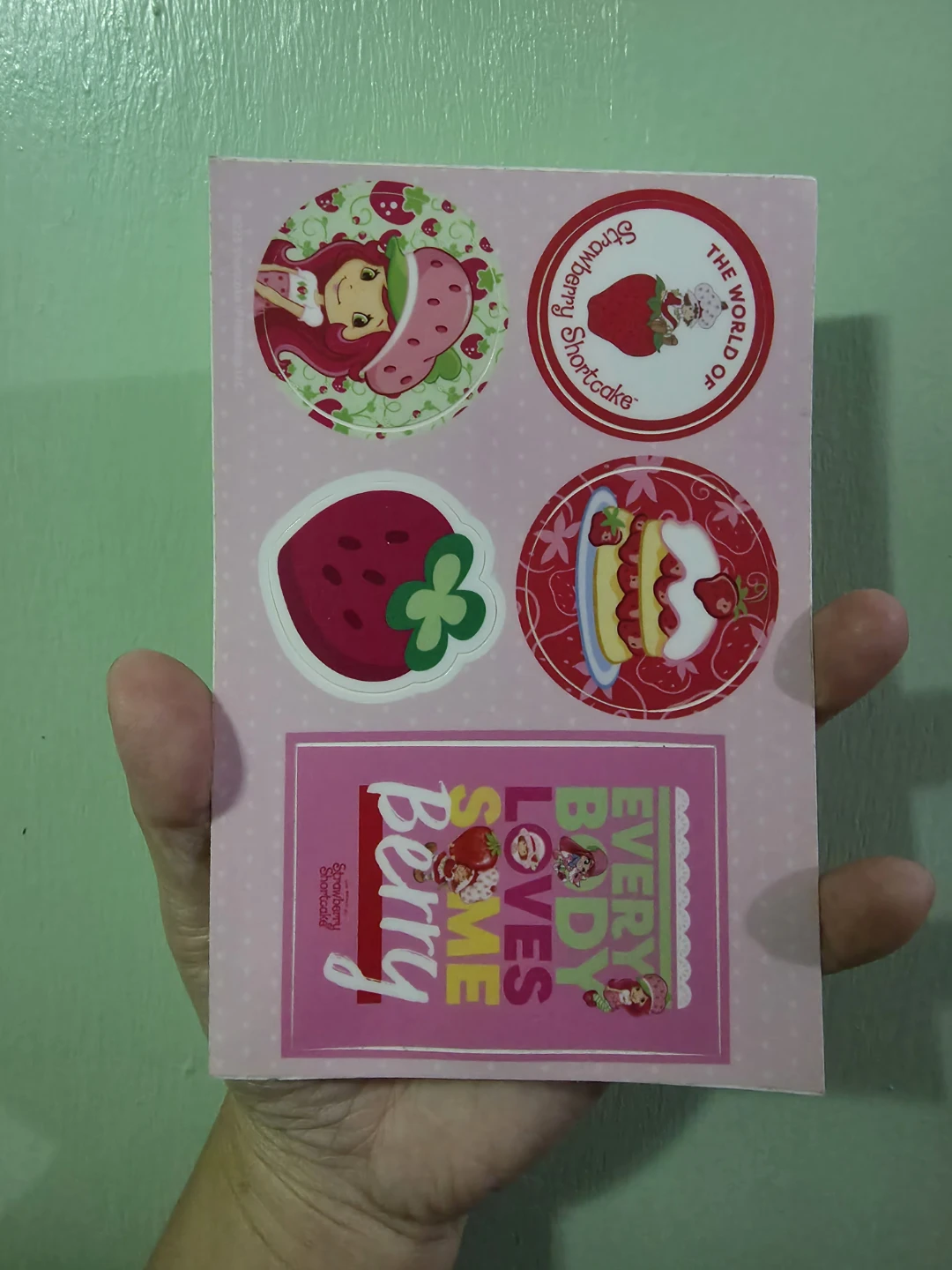 Strawberry Shortcake Sticker Sheet 🏈