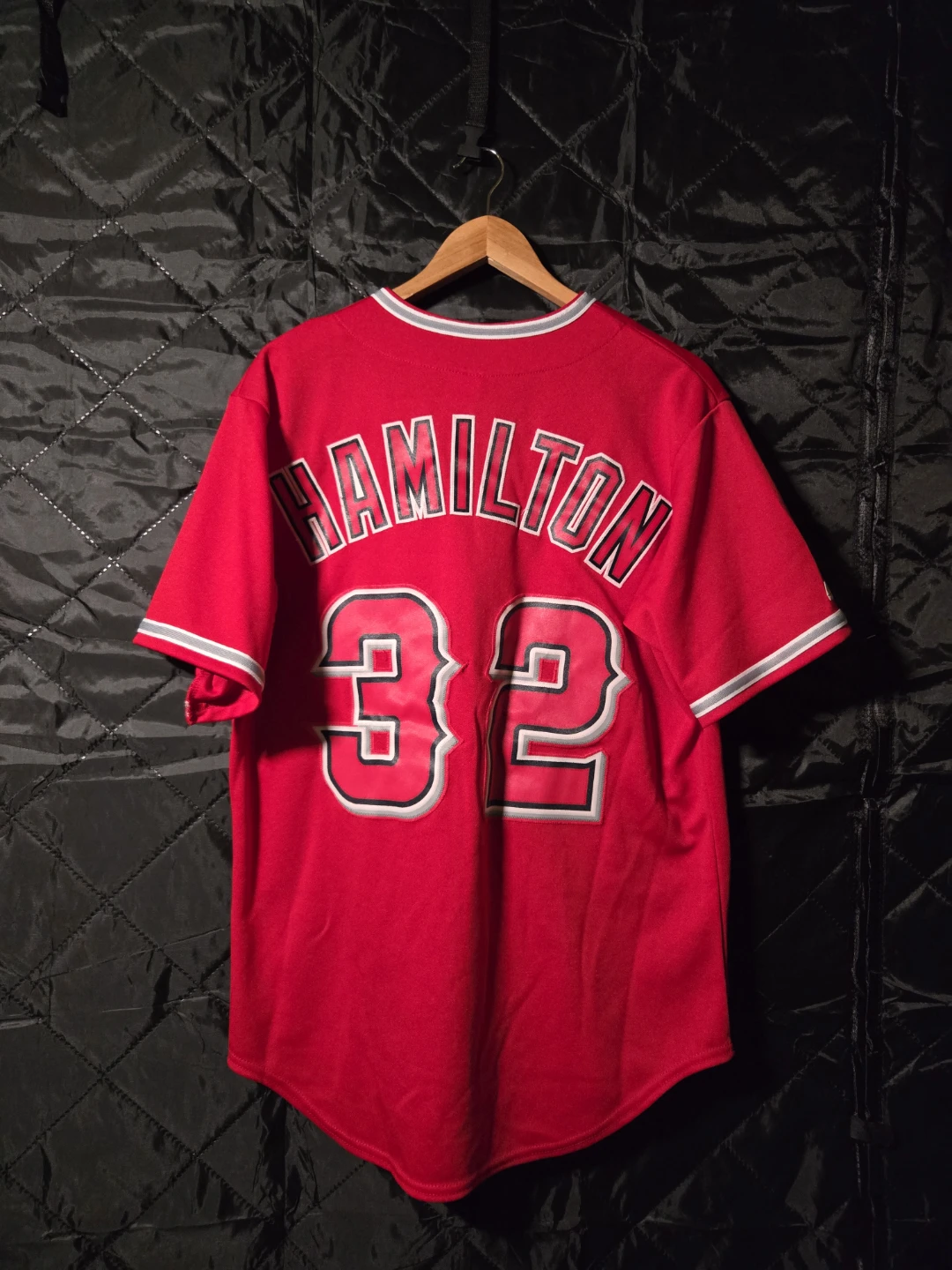 Majestic Los Angeles Angels Hamilton #32 Baseball Jersey - photo 2