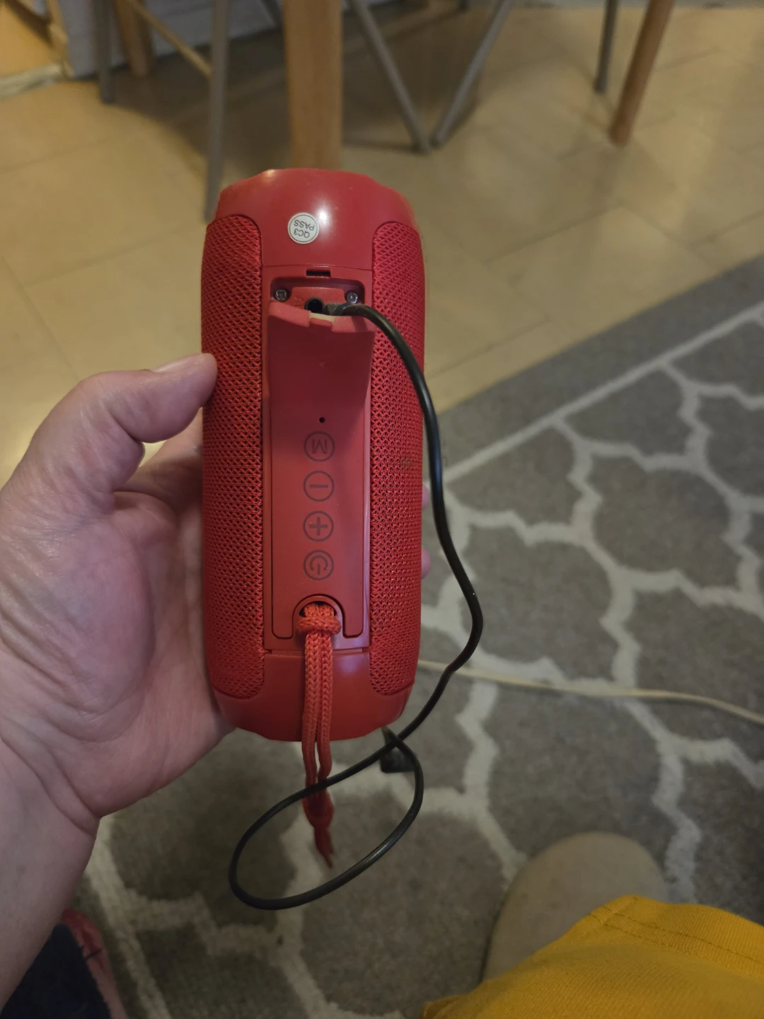 T&G TG117 Portable Wireless Bluetooth Speaker - Red