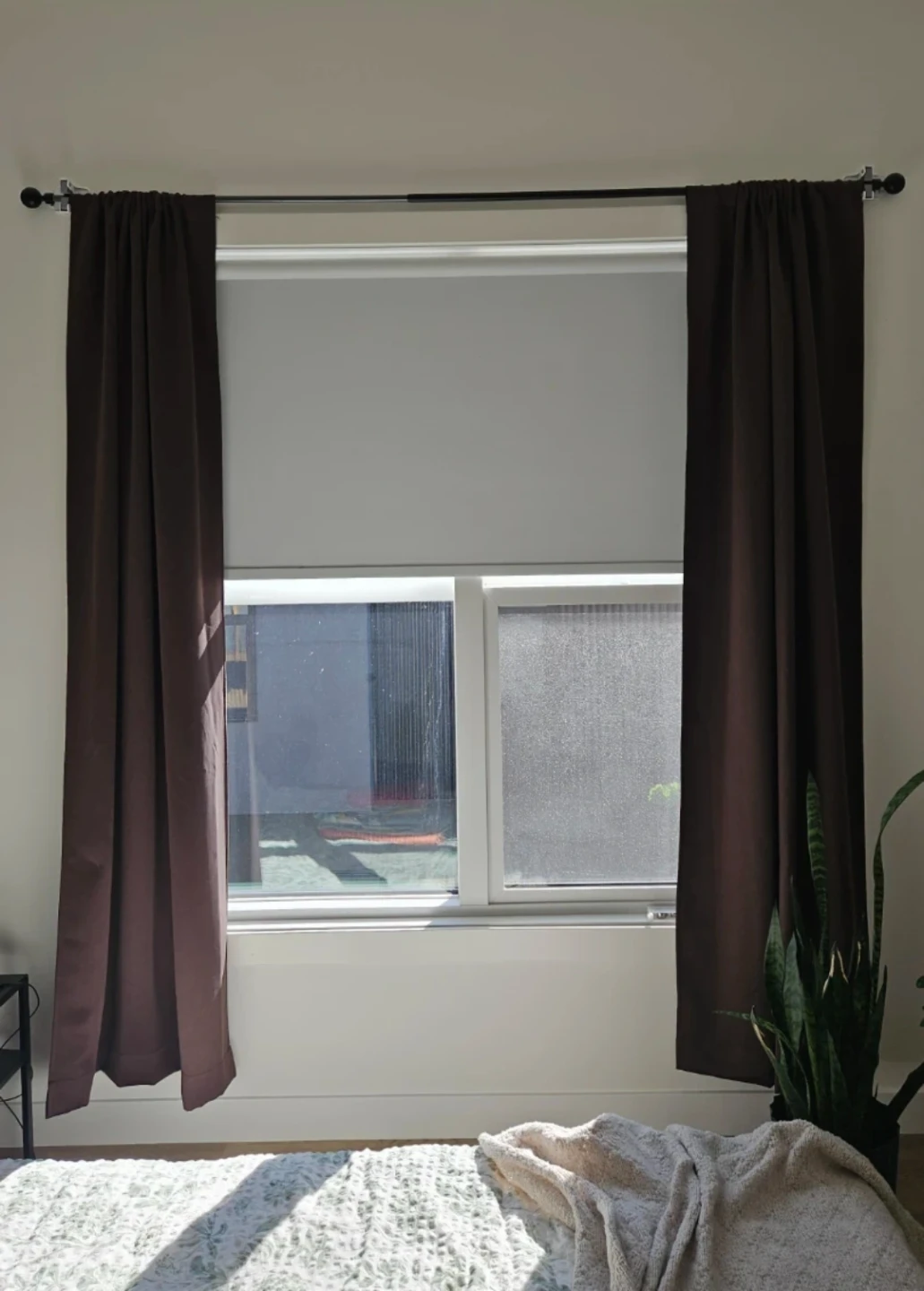 Dark Brown Blackout Curtains