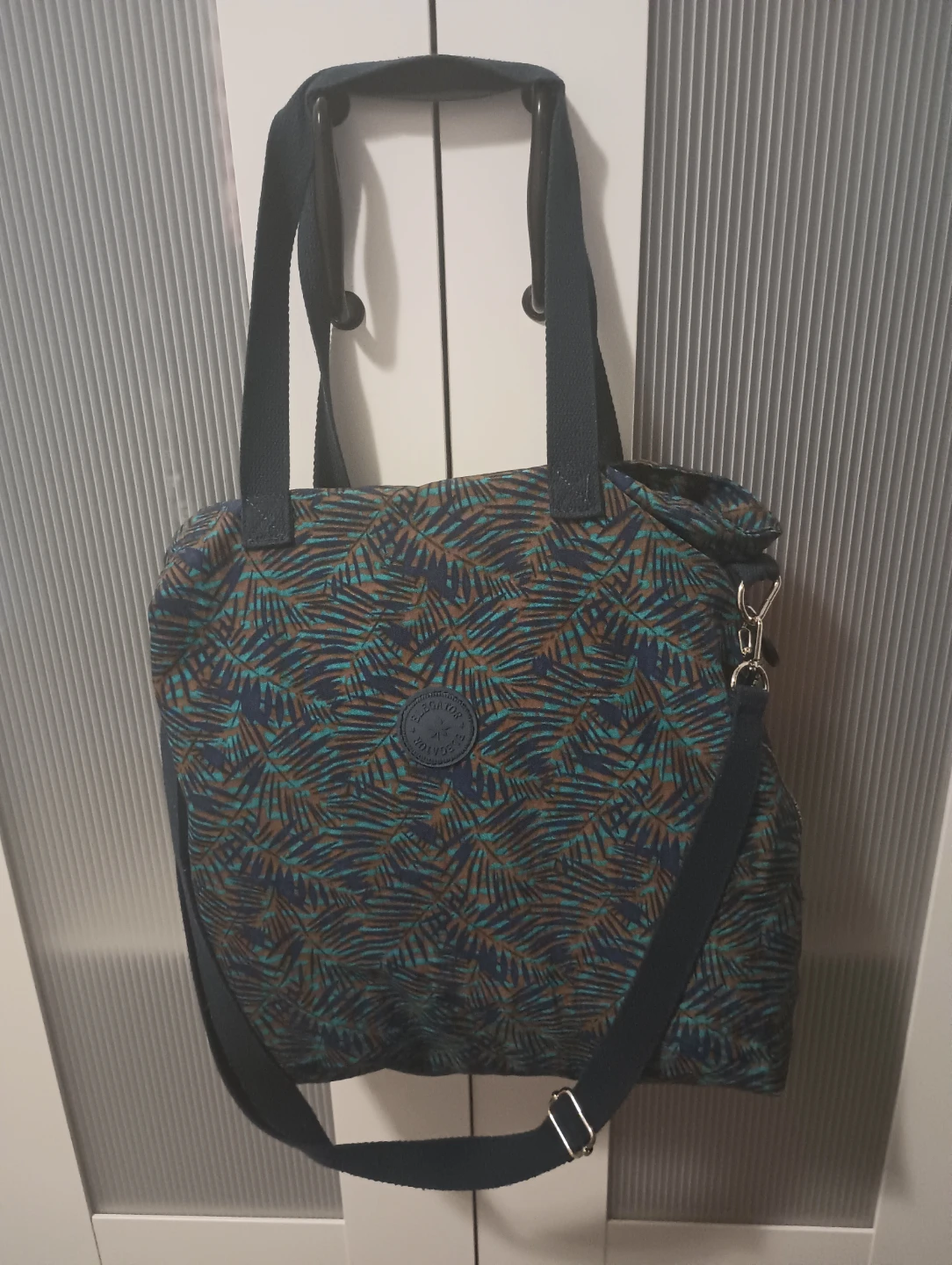 Elegator Tote Bag - Tropical Leaf Print