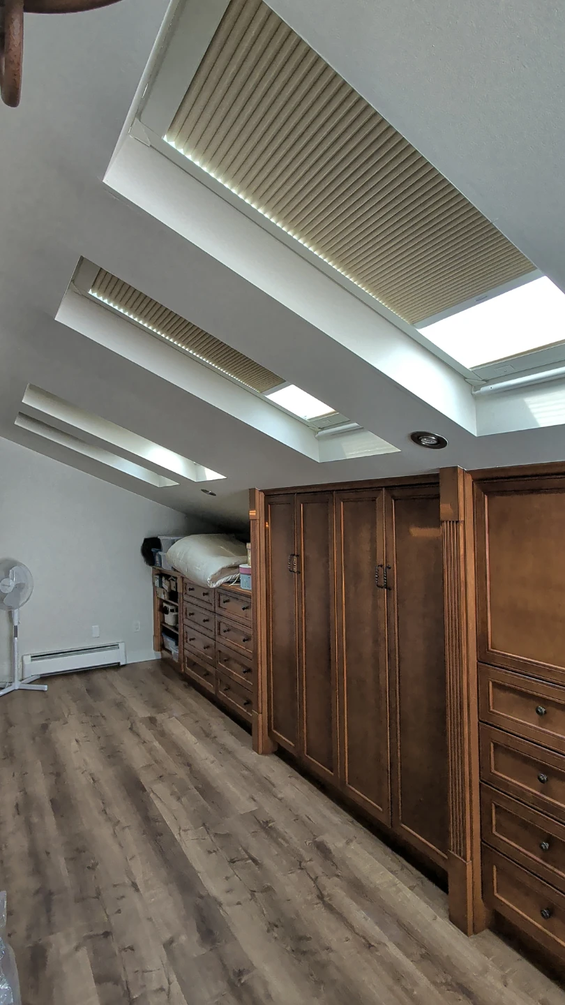 Skylight cellular shades