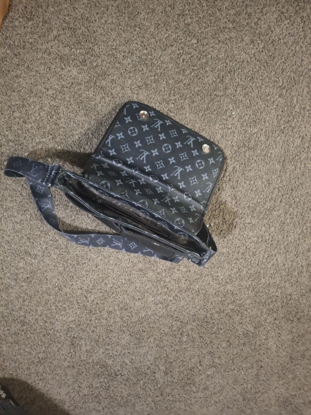 Louis Vuitton Monogram Eclipse Messenger Bag