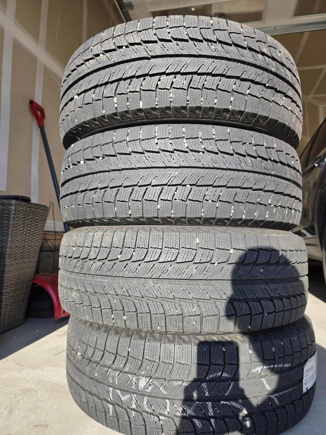 Set of 4 Michelin Latitude X-Ice Winter Tires 245/60R18 - photo 3