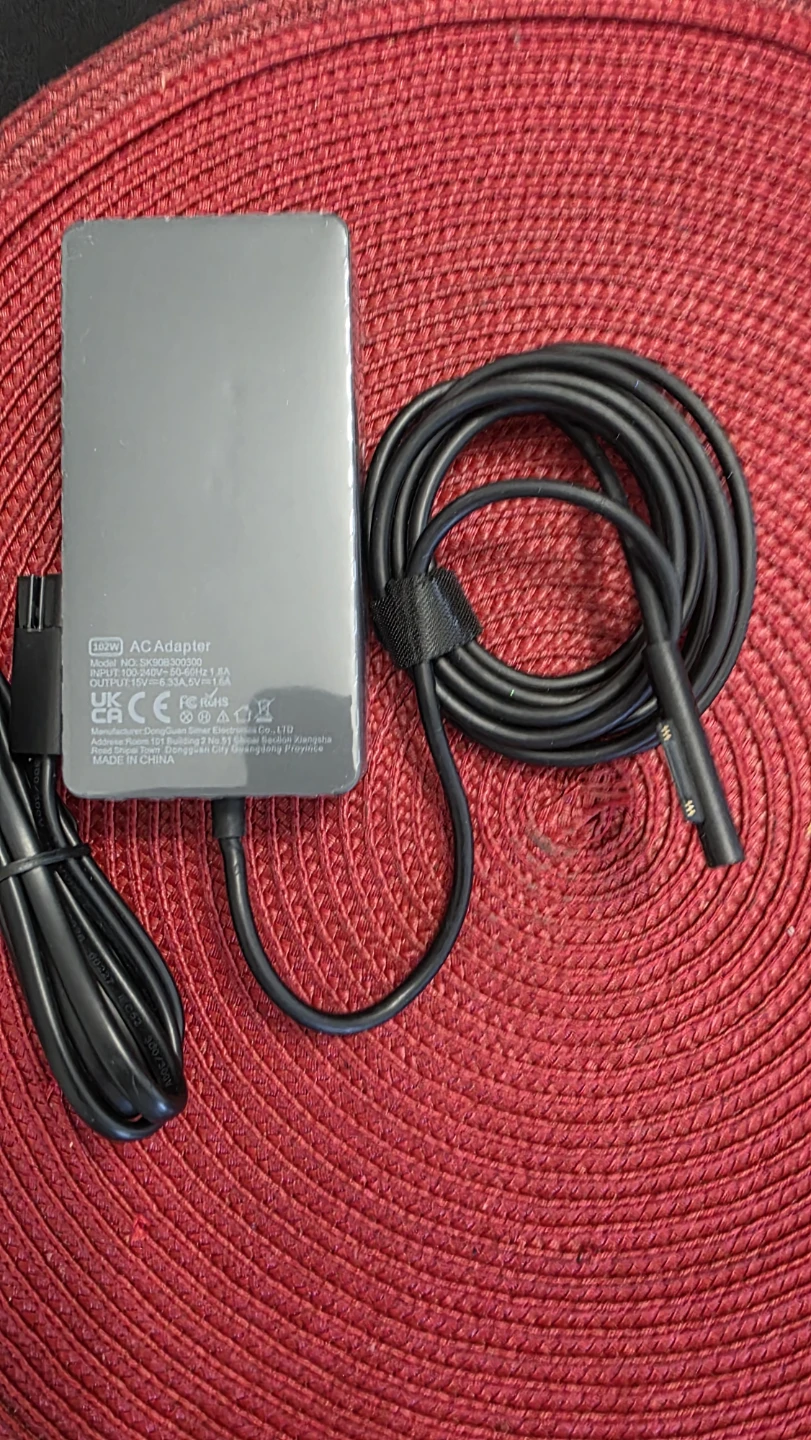 102W AC Adapter for Microsoft Surface