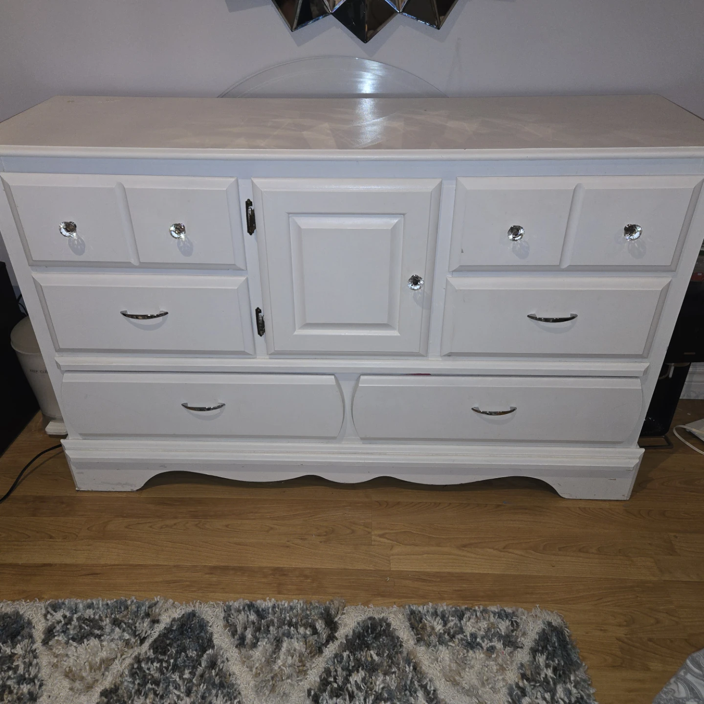 White Dresser – 53" x 16" x 33" - photo 2