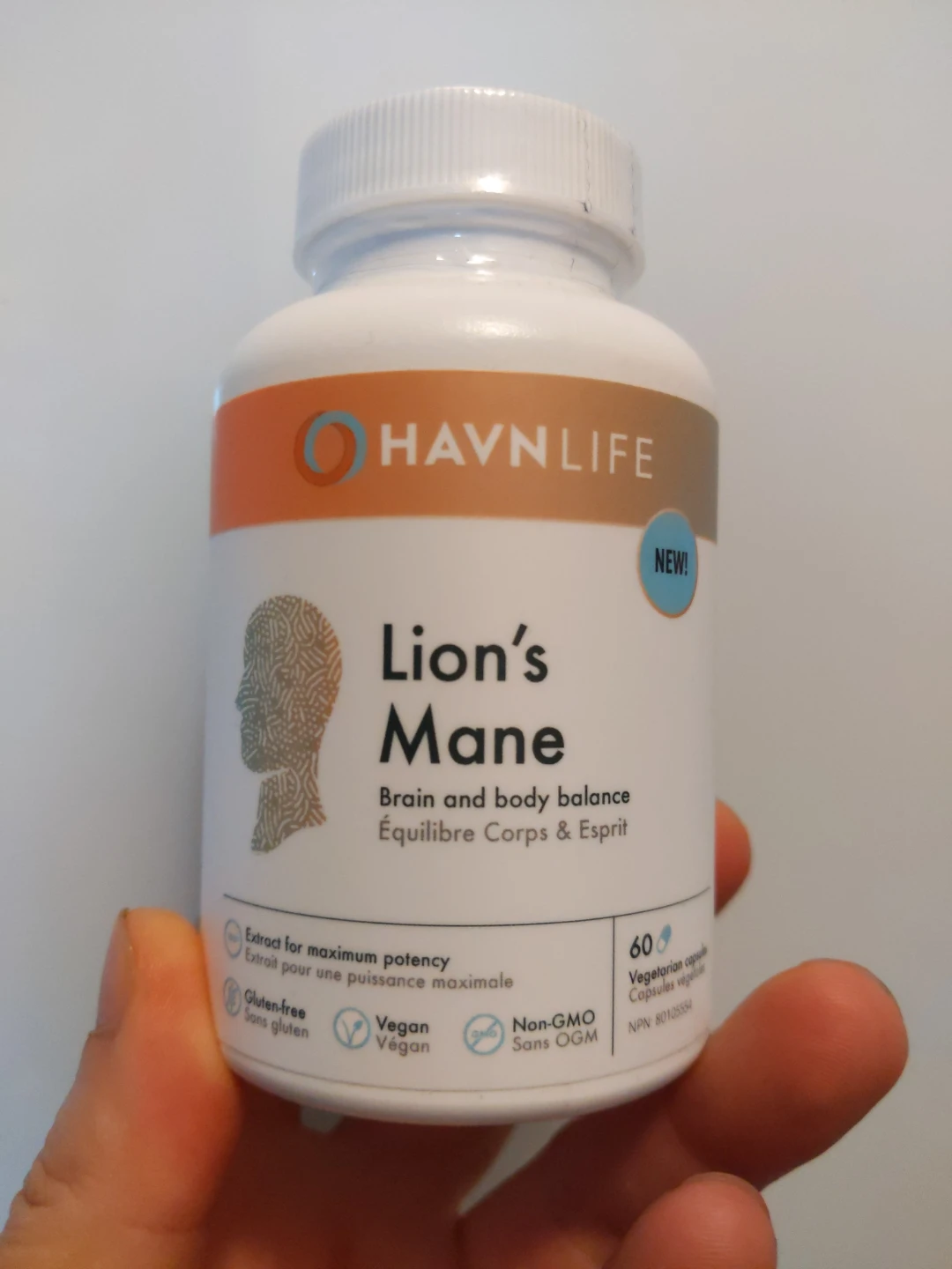 HavnlLife Lion's Mane Brain and Body Balance Capsules
