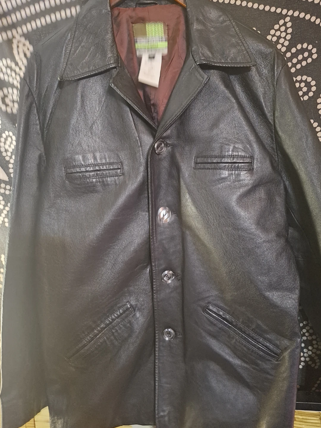Diesel Black Leather Jacket - photo 4