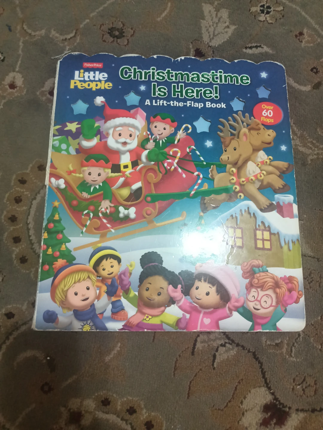 Little People Christmastime Is Here! Lift-the-Flap Book🏈