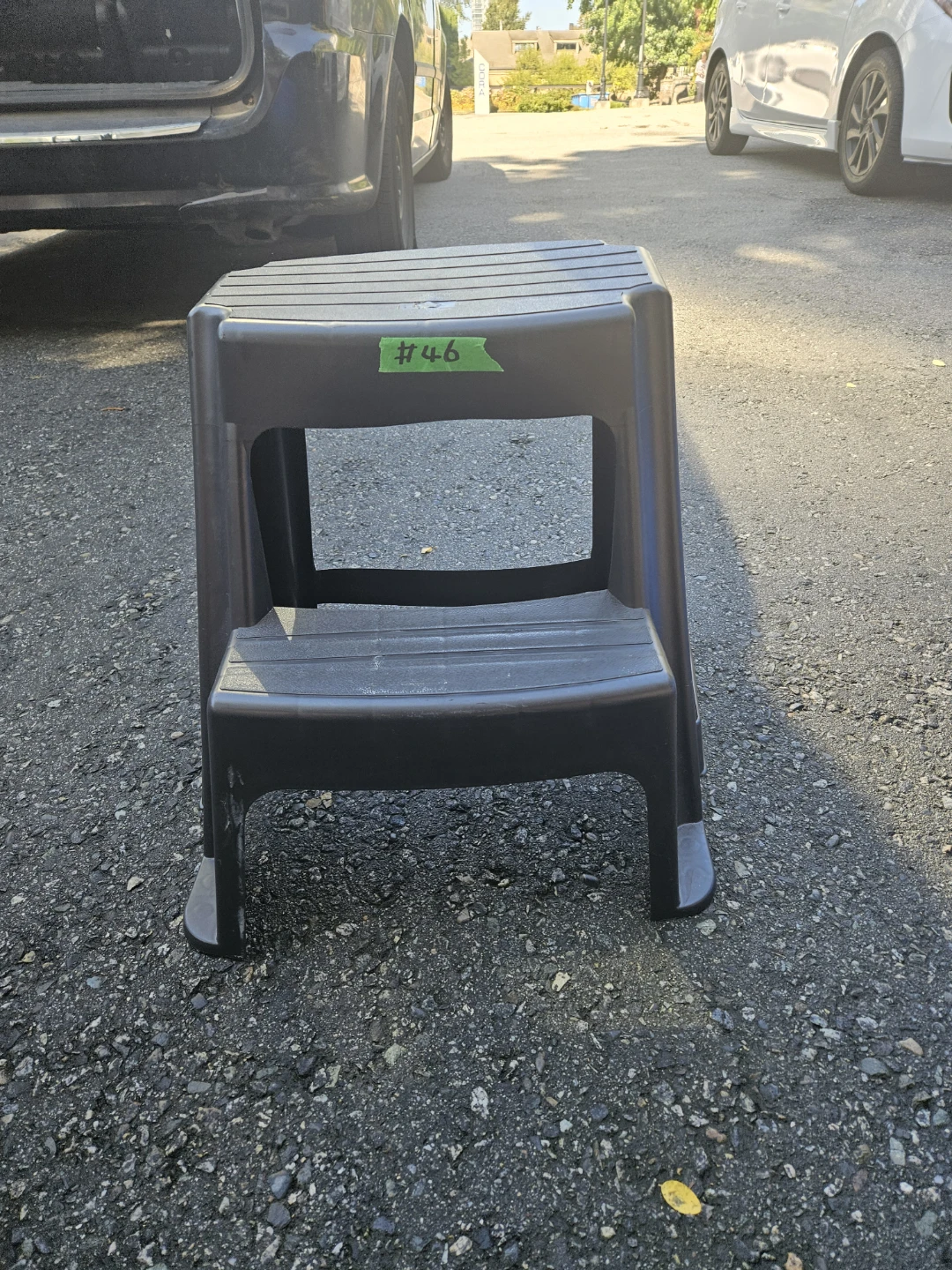Two-Step Plastic Stool - photo 2