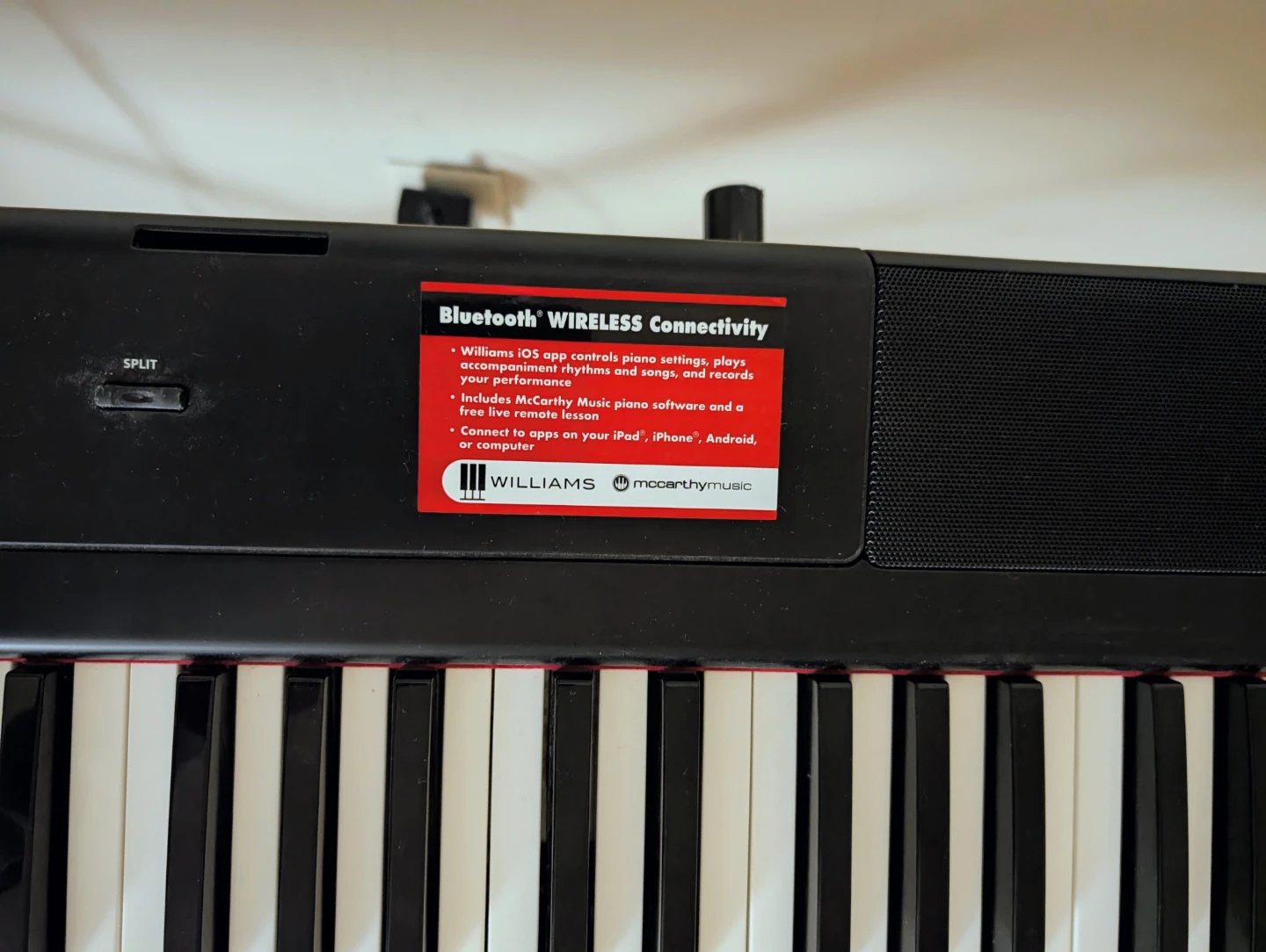 88 keys Williams Digital Piano with Stand and Stool - photo 3
