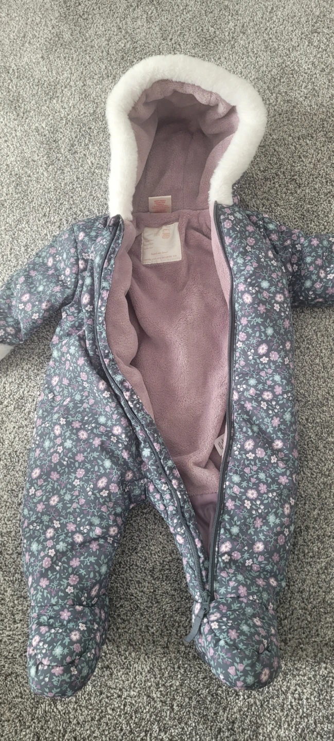 First Impressions Floral Bunting Suit 6-9M - photo 2