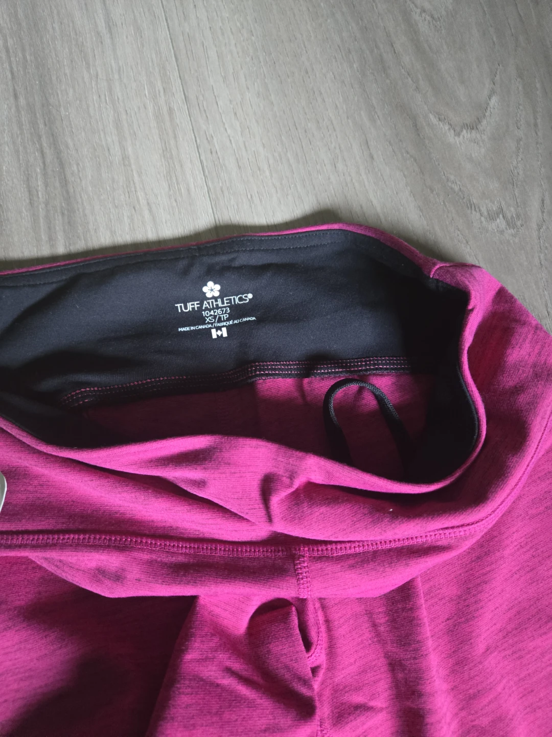 Tuff Athletics Pink Yoga Leggings XS