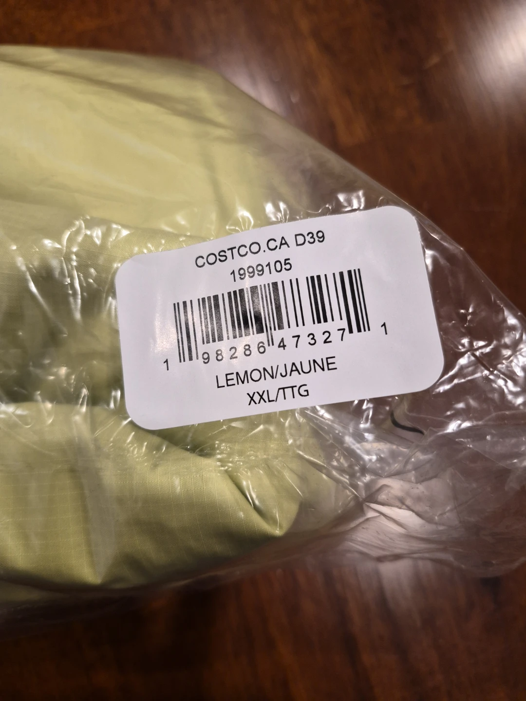 Weatherproof Hooded Windbreaker, Lemon, XXL - photo 2