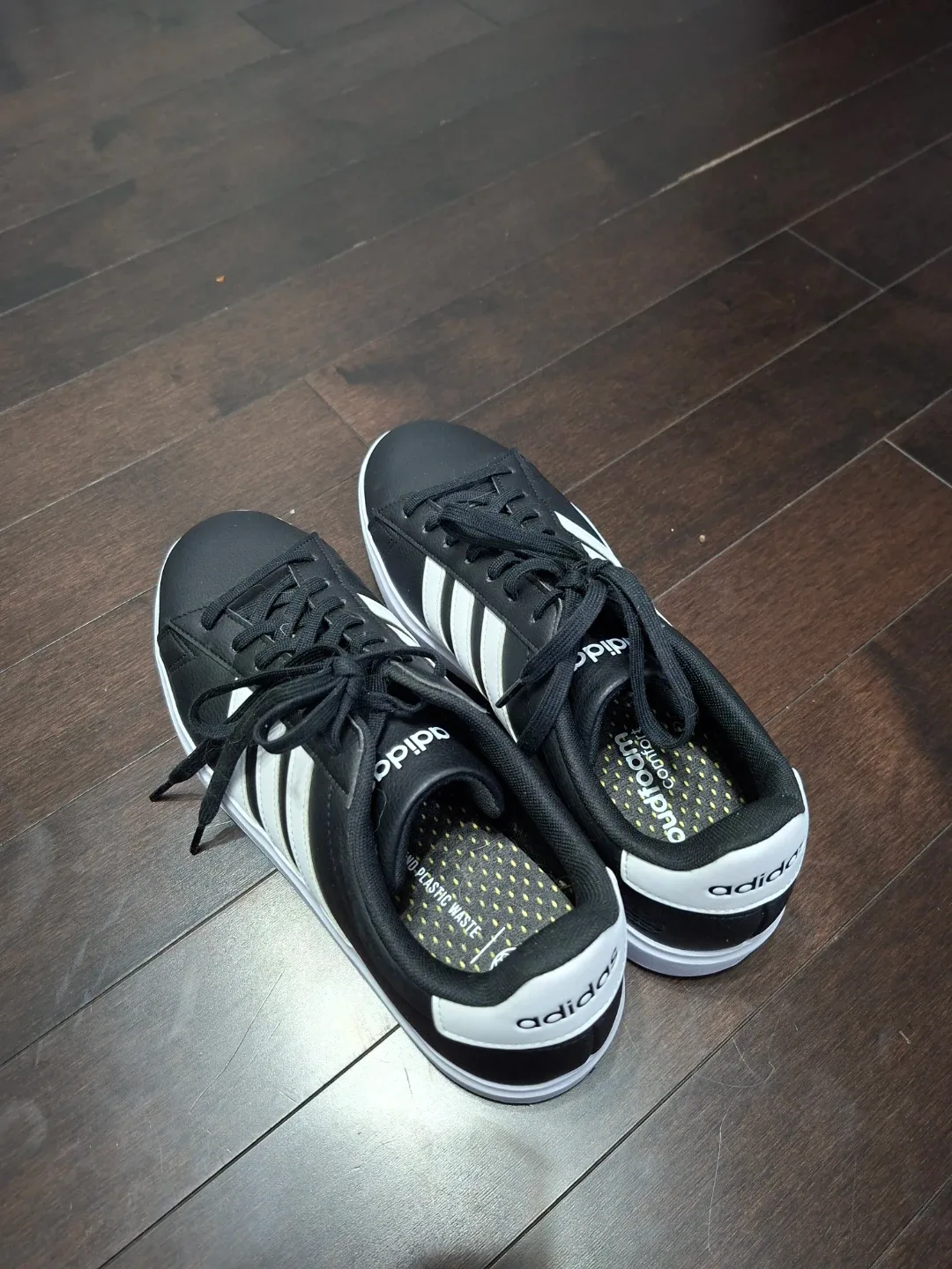 Adidas Black and White Sneakers - photo 4