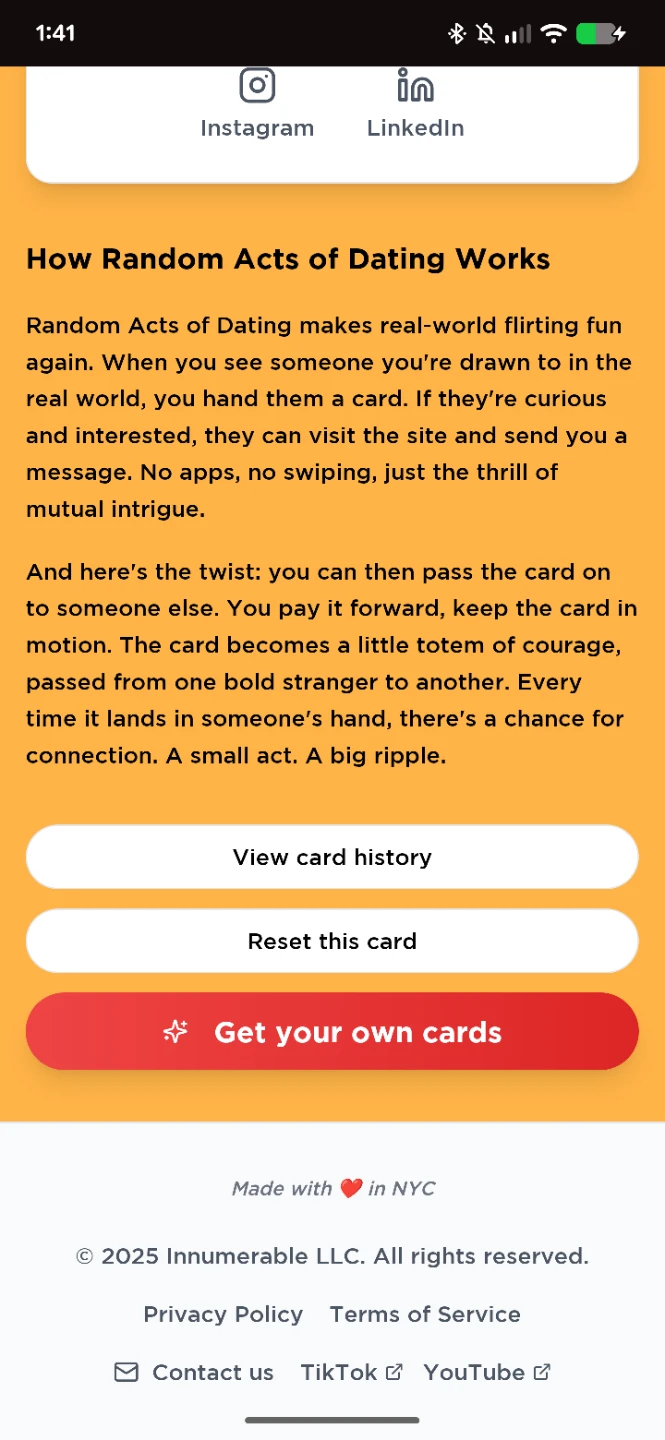 Dating Cards (4 qt) - photo 4