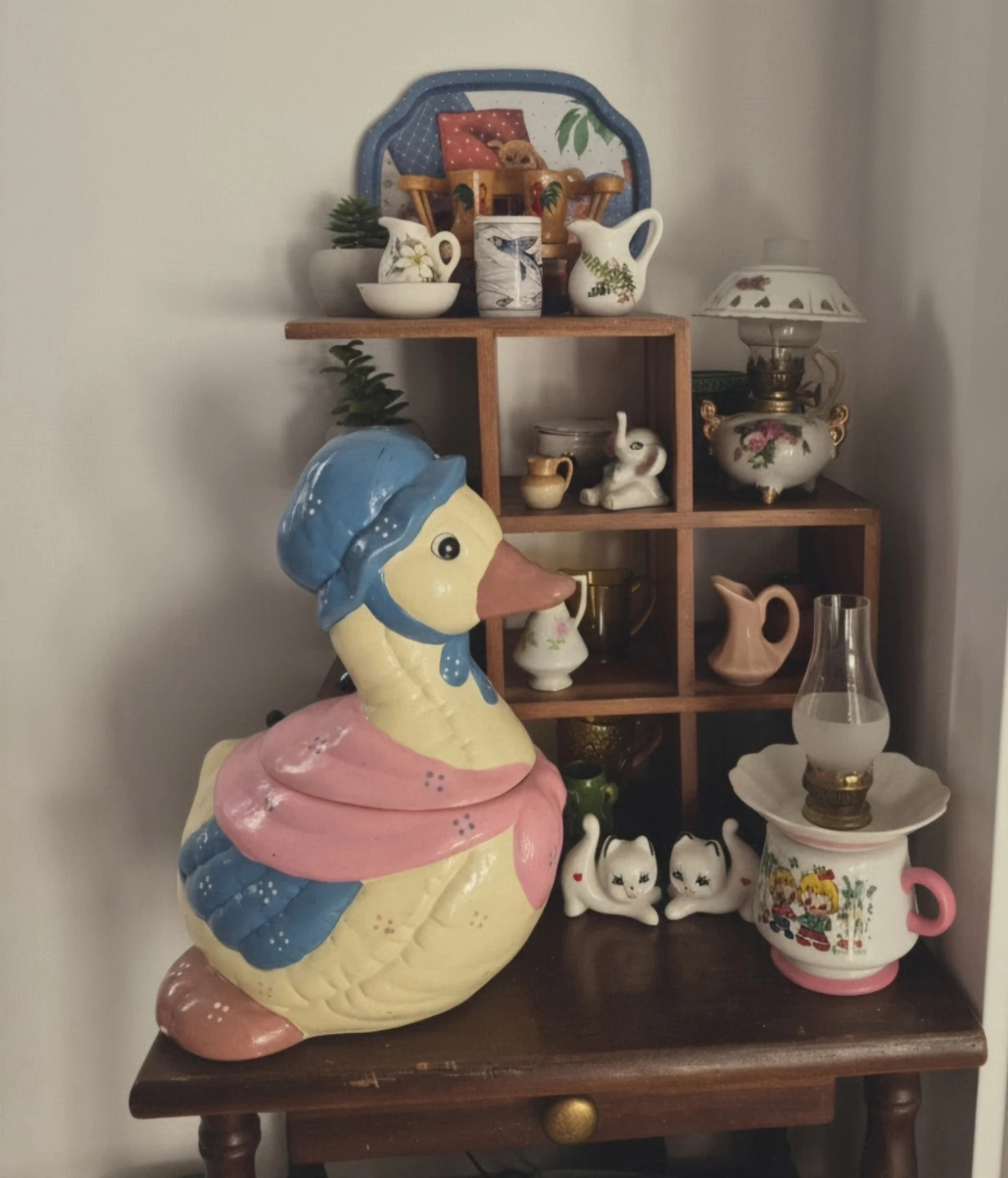 Ceramic Duck Cookie Jar